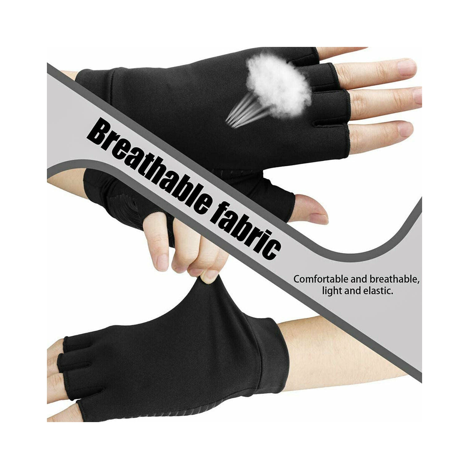 Copper Arthritis Compression Gloves-Relieve Arthritis Symptoms, Raynauds Disease