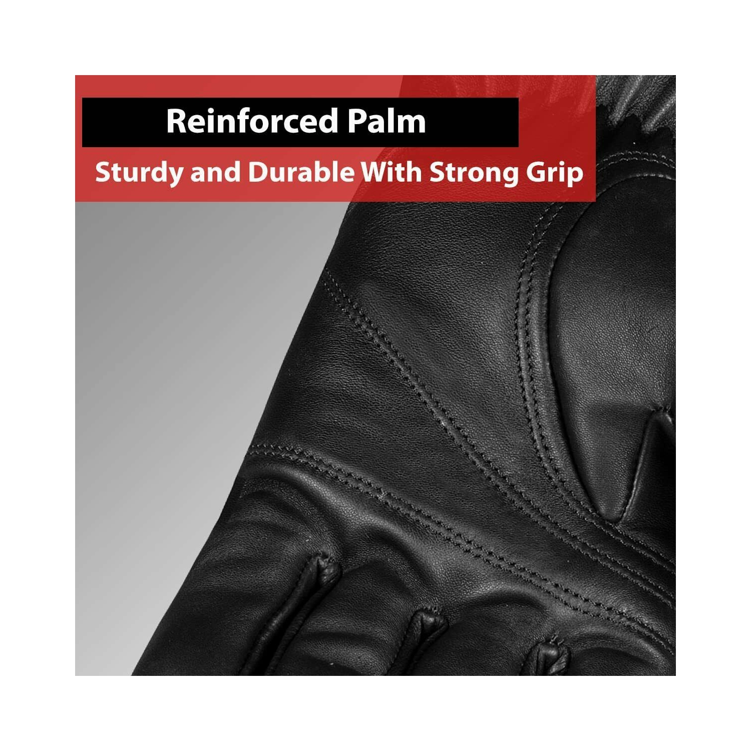 Luxury Leather Driving Gloves For Men | Sheepskin Leather | Cashmere Lined-Black