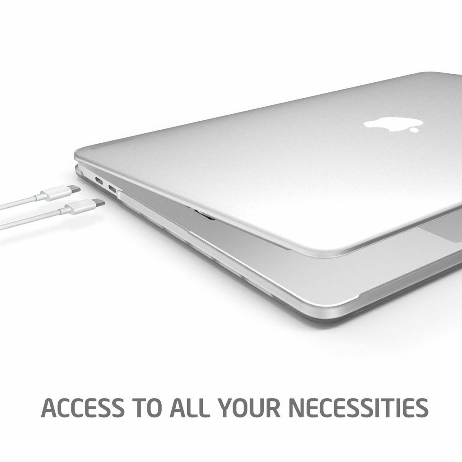 Hard Crystal Clear Case Shell 2016-2022 Cover for MacBook Pro 13 14 15 16 inch