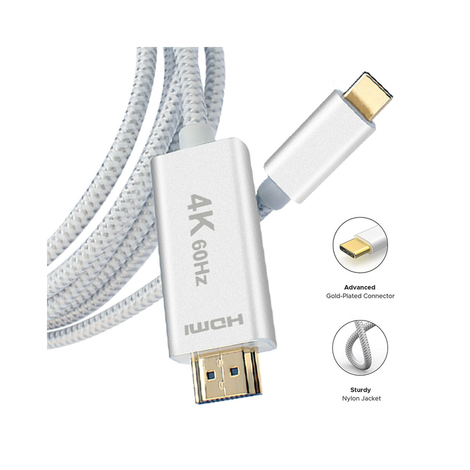 USB Type-C to 4K HDMI Adapter for MacBook Pro 13" A2289 / A2251 2020