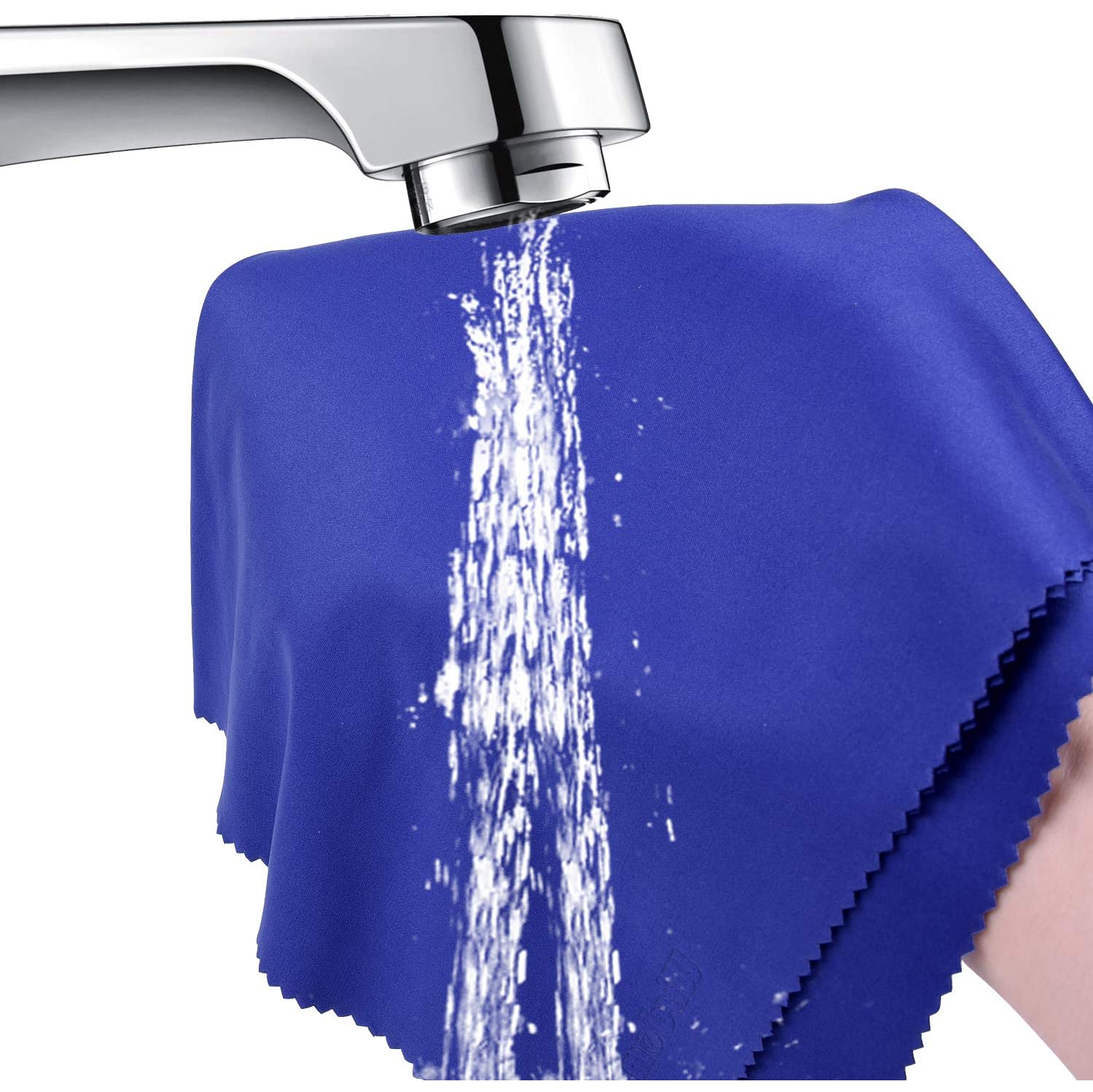 Wisdompro Extra Large 4 Pack Microfiber Cleaning Cloth For Laptop, LCD TV, Computer Screen, Monitor, Tablet, Camera Lens, Glass, Lenses, Phone,