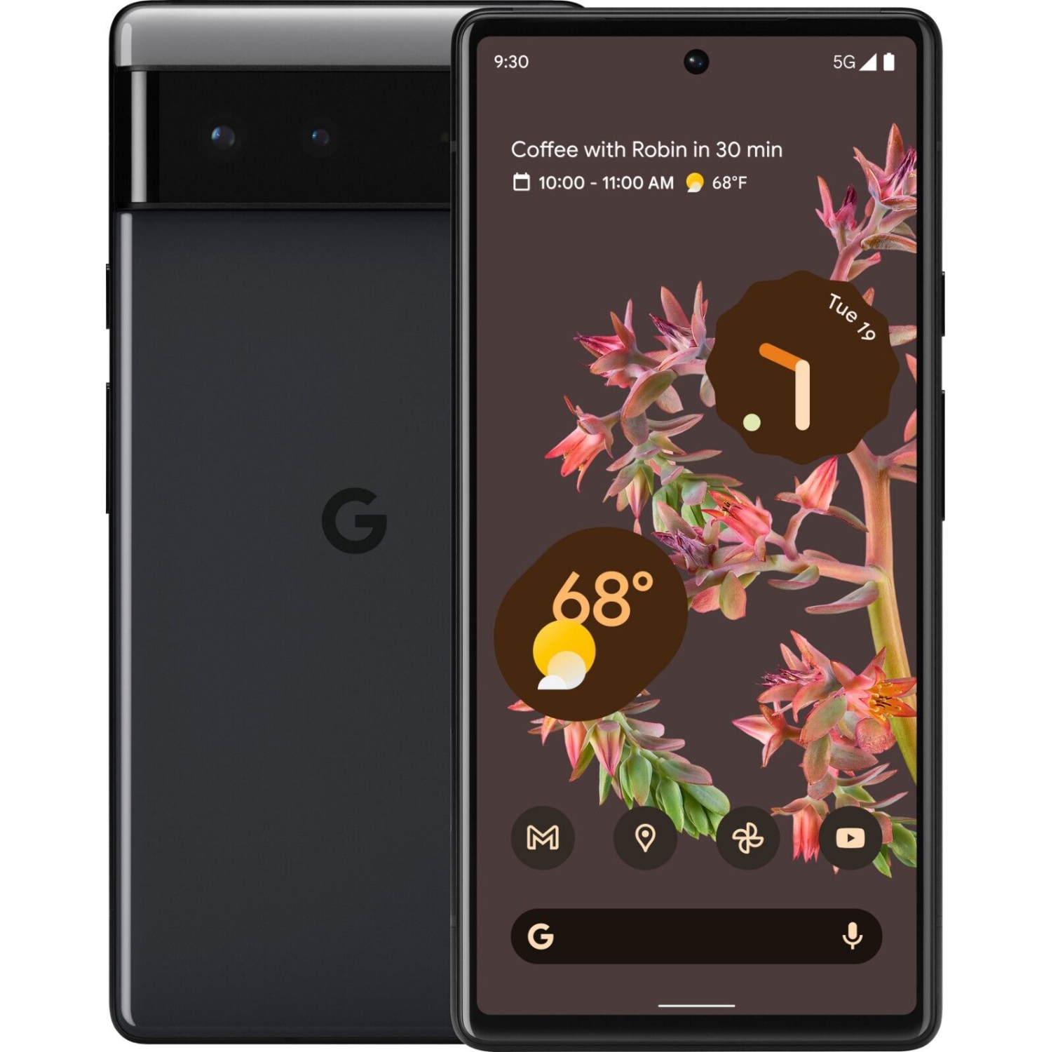 Google Pixel 6A (128GB+6GB, Charcoal) - Brand New | Best