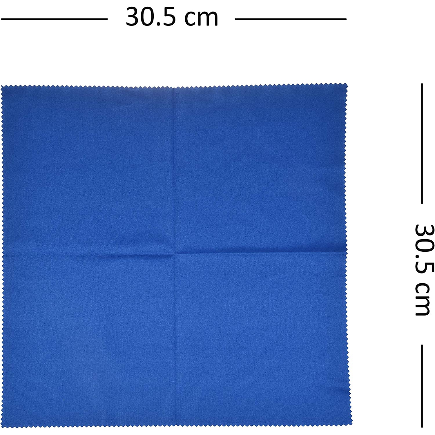 Kare & Kind 5X Microfiber Cleaning Cloths - 12 x 12 inches - for Cleaning Glasses, Eyeglasses, Camera Lens, iPad, Tablet, Smartphone, Laptop,