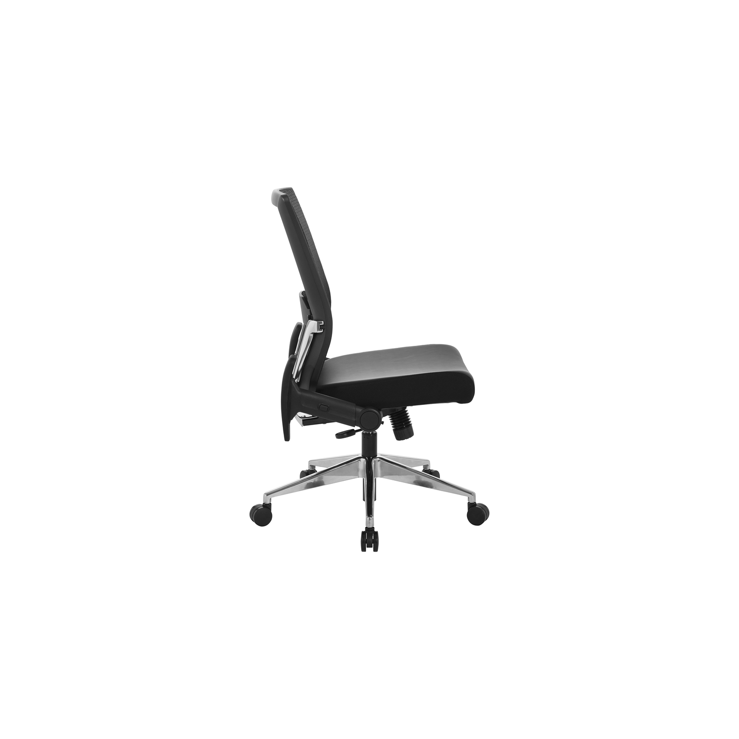 Black Matrix Back Manager's Office Chair with Black Bonded Leather Seat