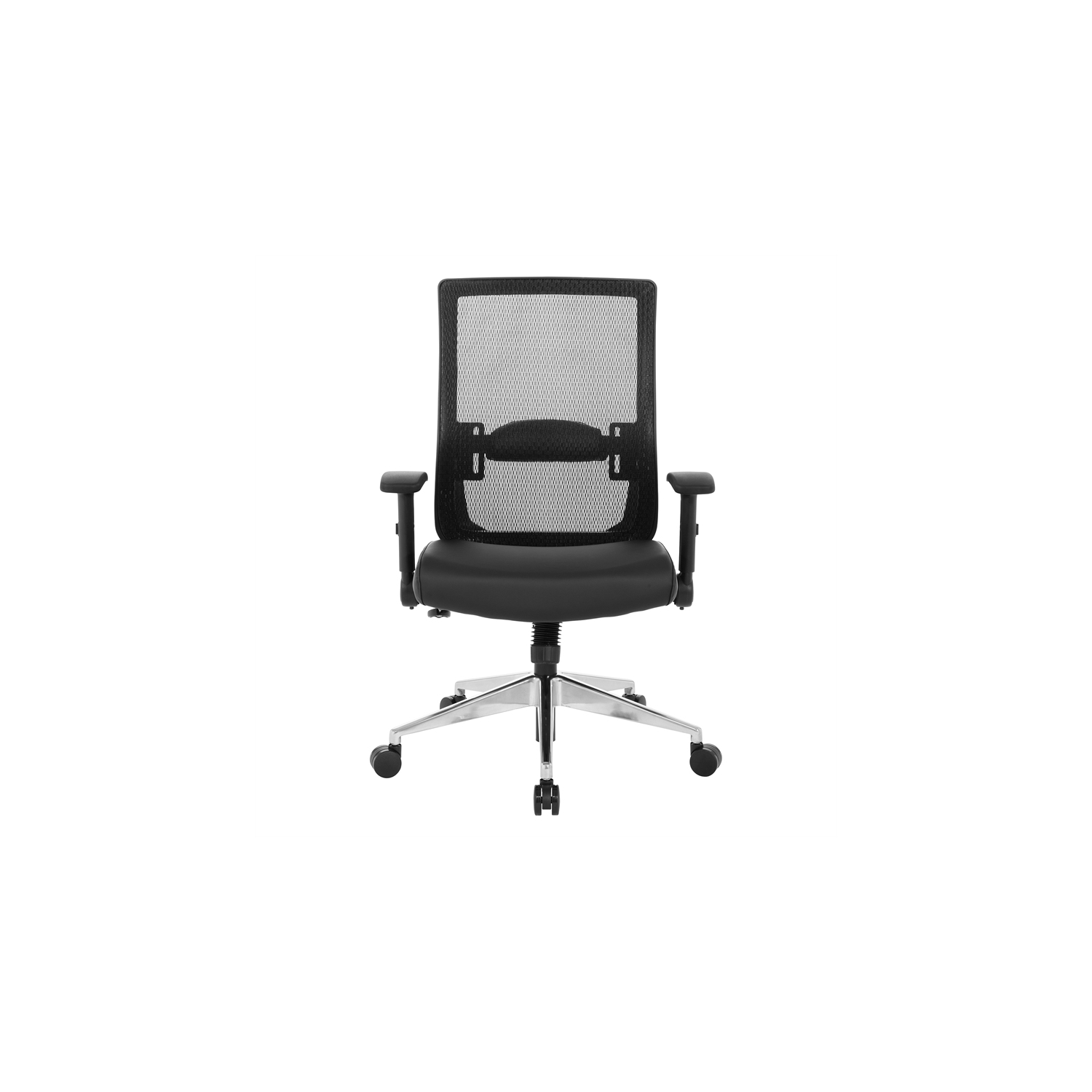 Black Matrix Back Manager's Office Chair with Dillon Black Fabric Seat