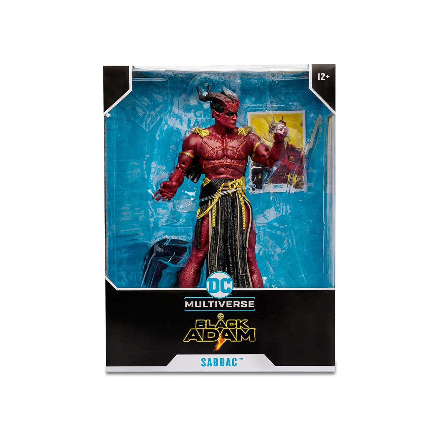 DC Multiverse Movie 10 Inch Action Figure Black Adam Mega - Sabbac