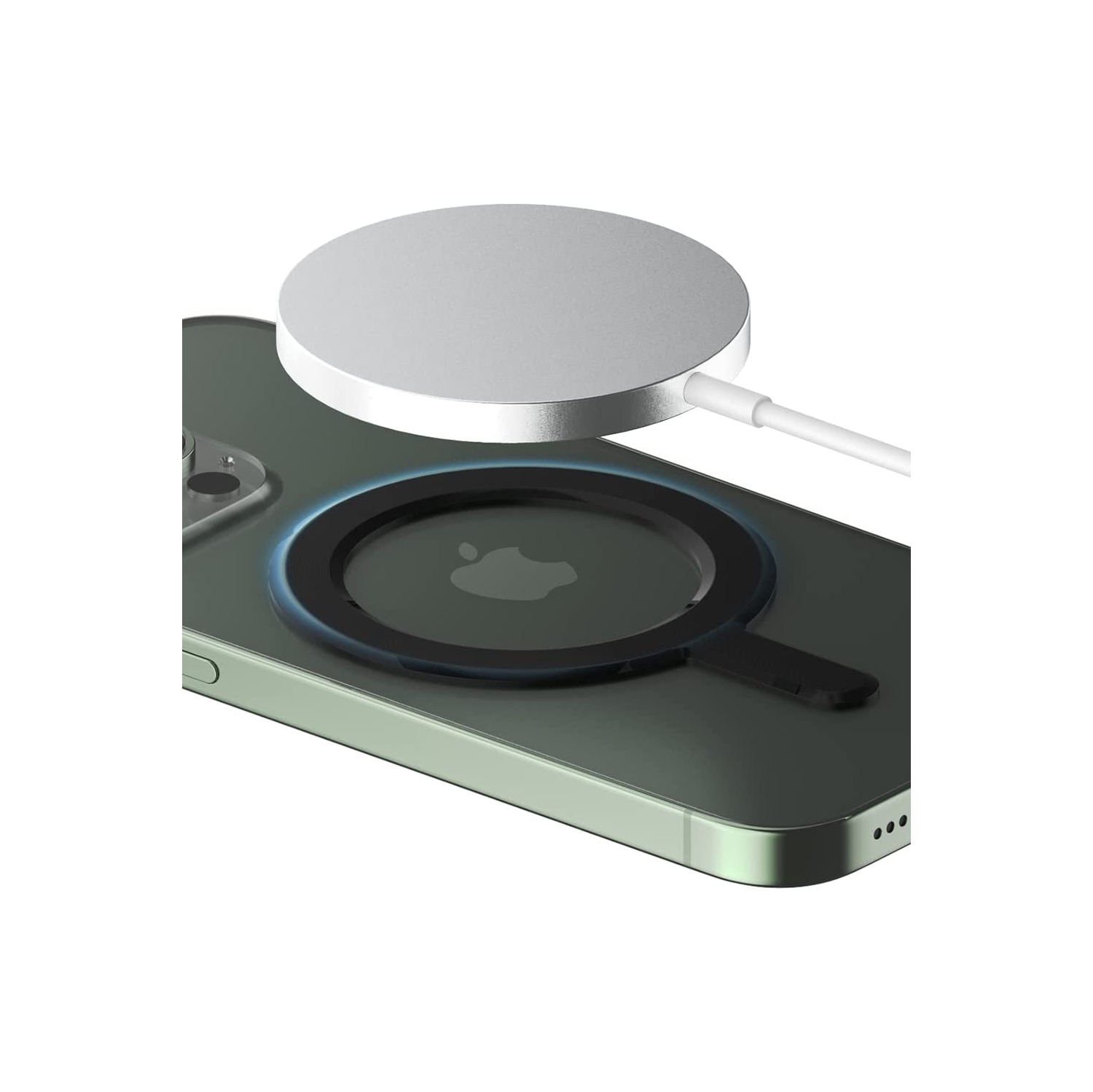 Magnetic Sticker for All Smartphones & iPhone Series, Strong Magnet Stickers for iPhone 13 Series Compatible with MagSafe Accessories and Qi Wireless