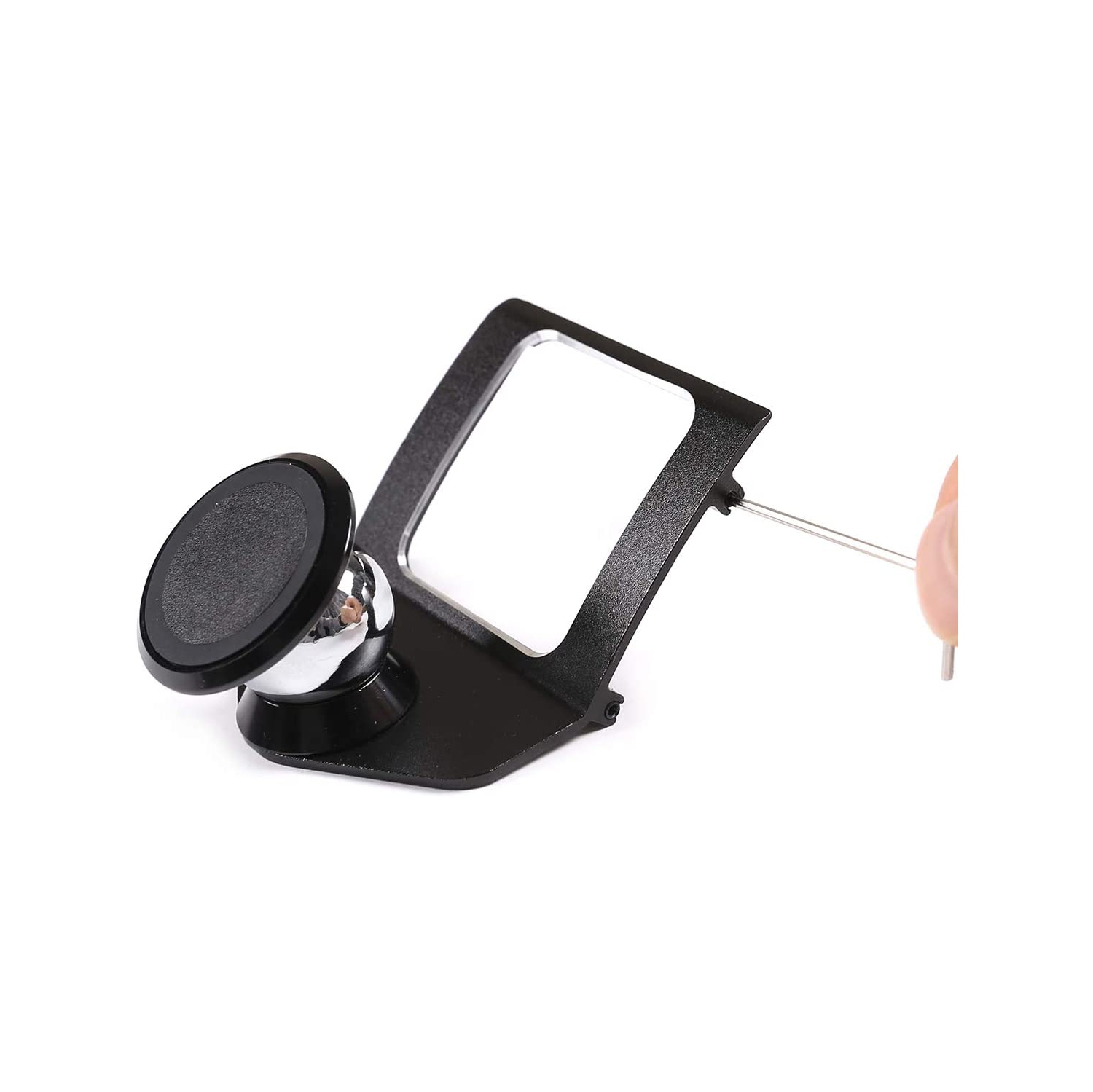 360-Degree Rotary Cell Phone Holder Mobile Phone Mount for BMW 3 Series E90 E91 E92 E93 2005-2010 2011 2012(Aluminium Alloy)