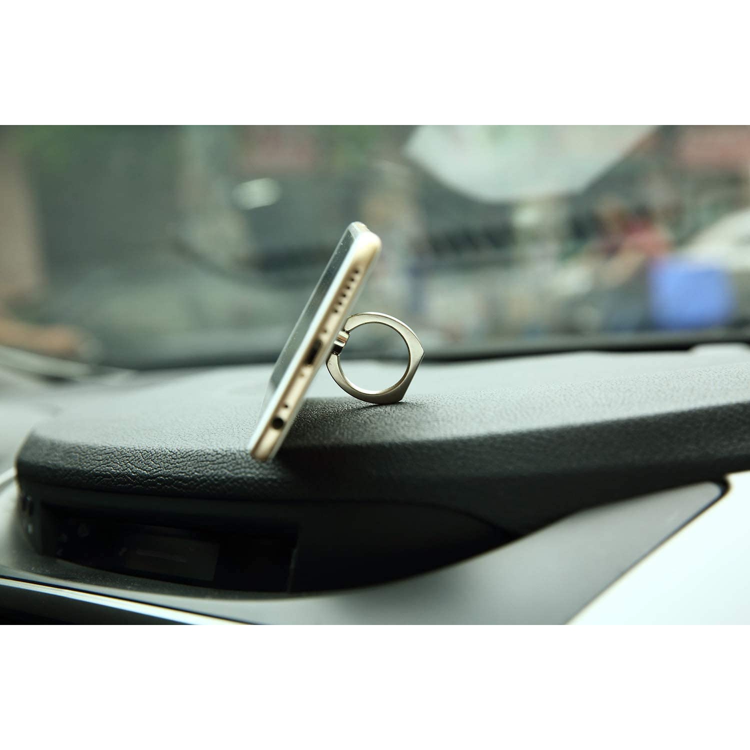 z179 Cell Phone Holder,Star Phone Ring Kickstand 360 Rotation Cell Phone Finger Ring Grip for Almost All Phones,Retail