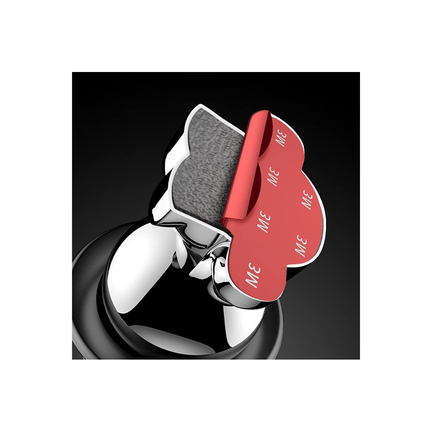 Cell Phone Holder for Car,Hat Mobile Phone Car Holder Mount with Universal Stick-on Magnetic Smartphone Car Holder Devices Dashboard Ornaments for