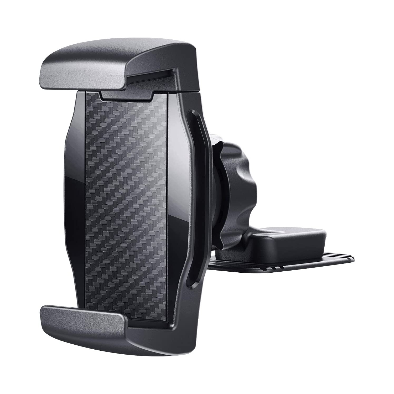 Car Phone Holder Phone Car Mount with Stick On Base Cell Phone Car Mount Sticky Adhesive Mount Holder for for 4 inches to 6.5 inches Smartphones
