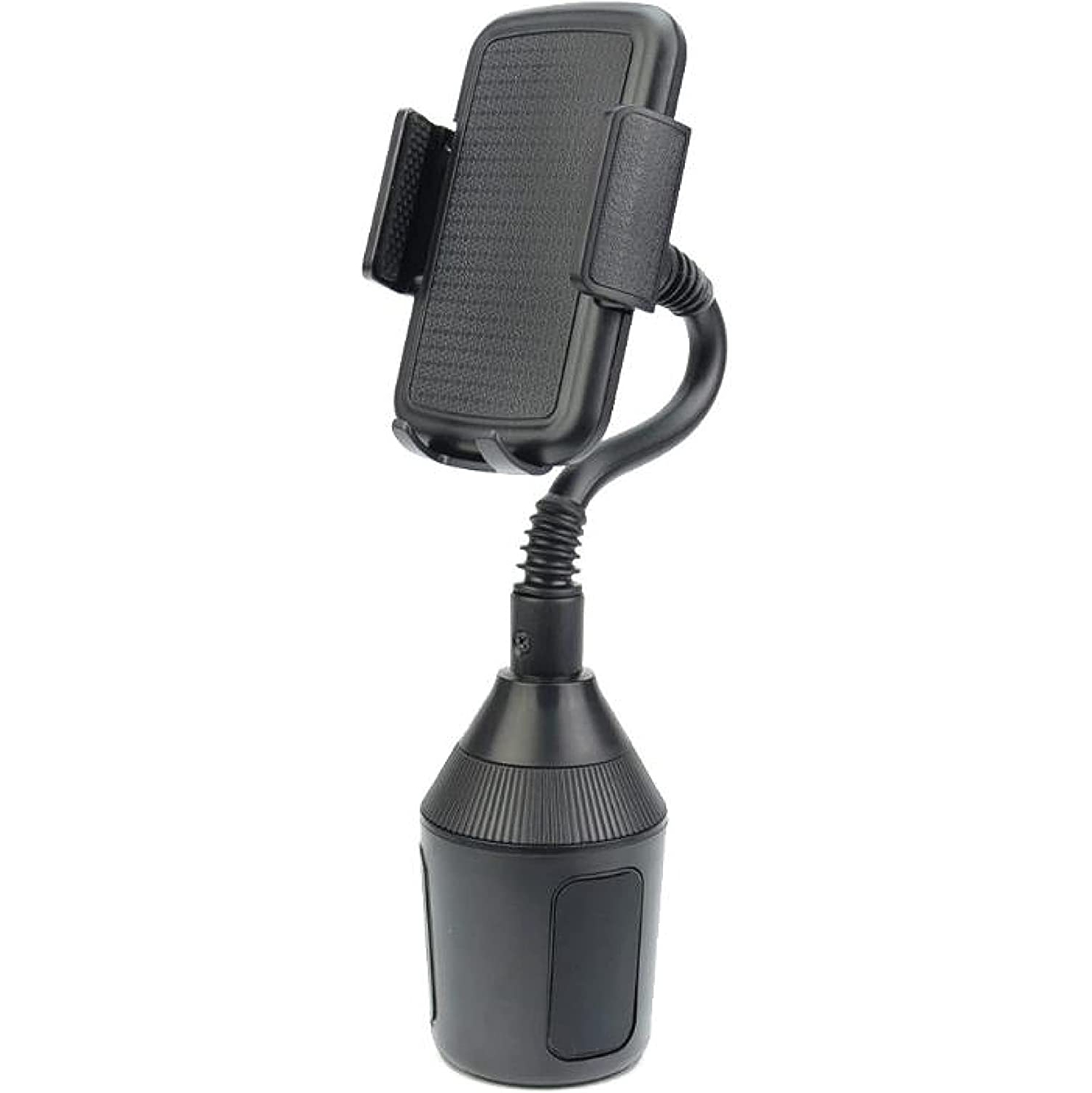 Cupholder Phone Holder for Automobile, Truck - Adjustable Base Flexible 8' Gooseneck Car Cell Phone Holder Cup Mount