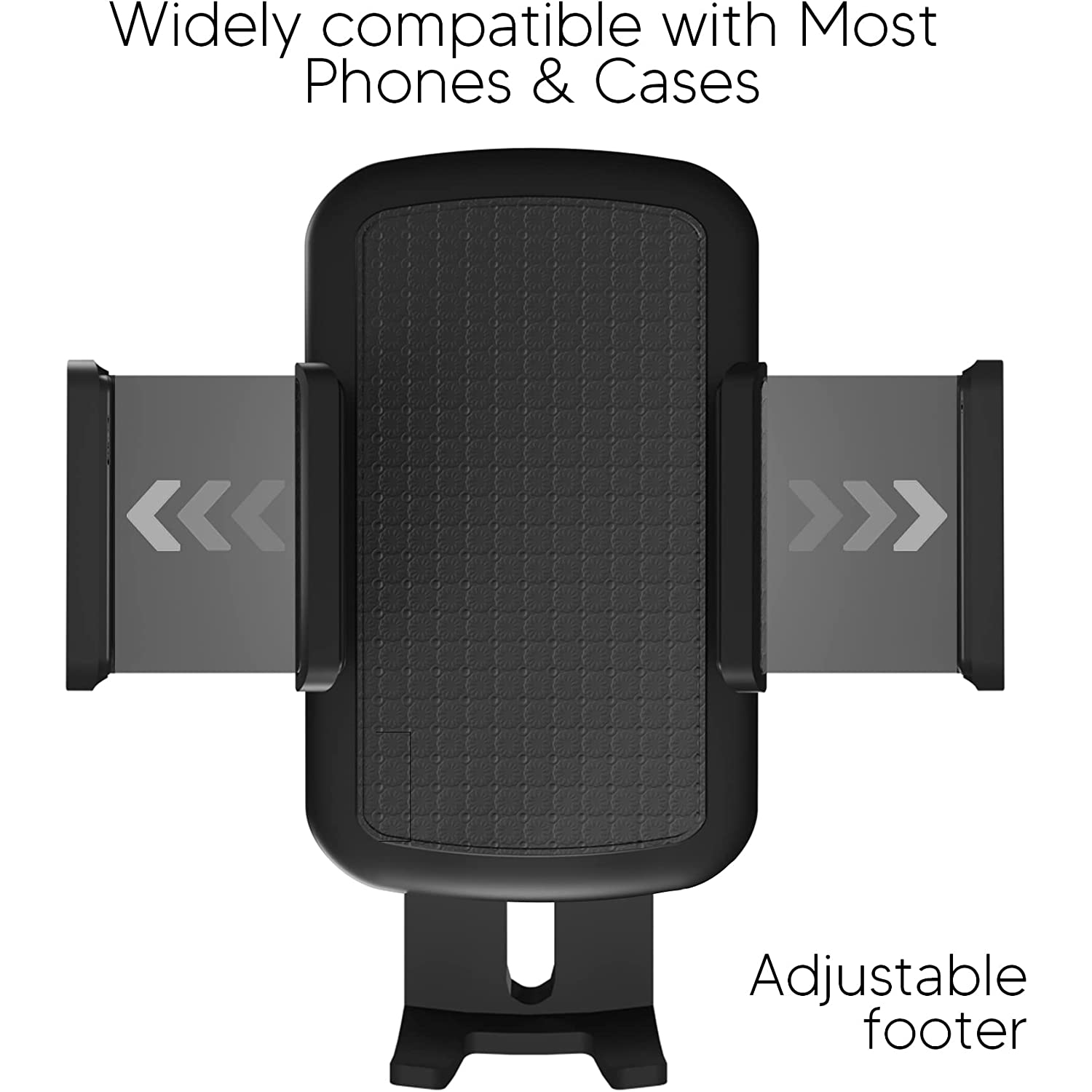 Cupholder Phone Holder for Automobile, Truck - Adjustable Base Flexible 8' Gooseneck Car Cell Phone Holder Cup Mount