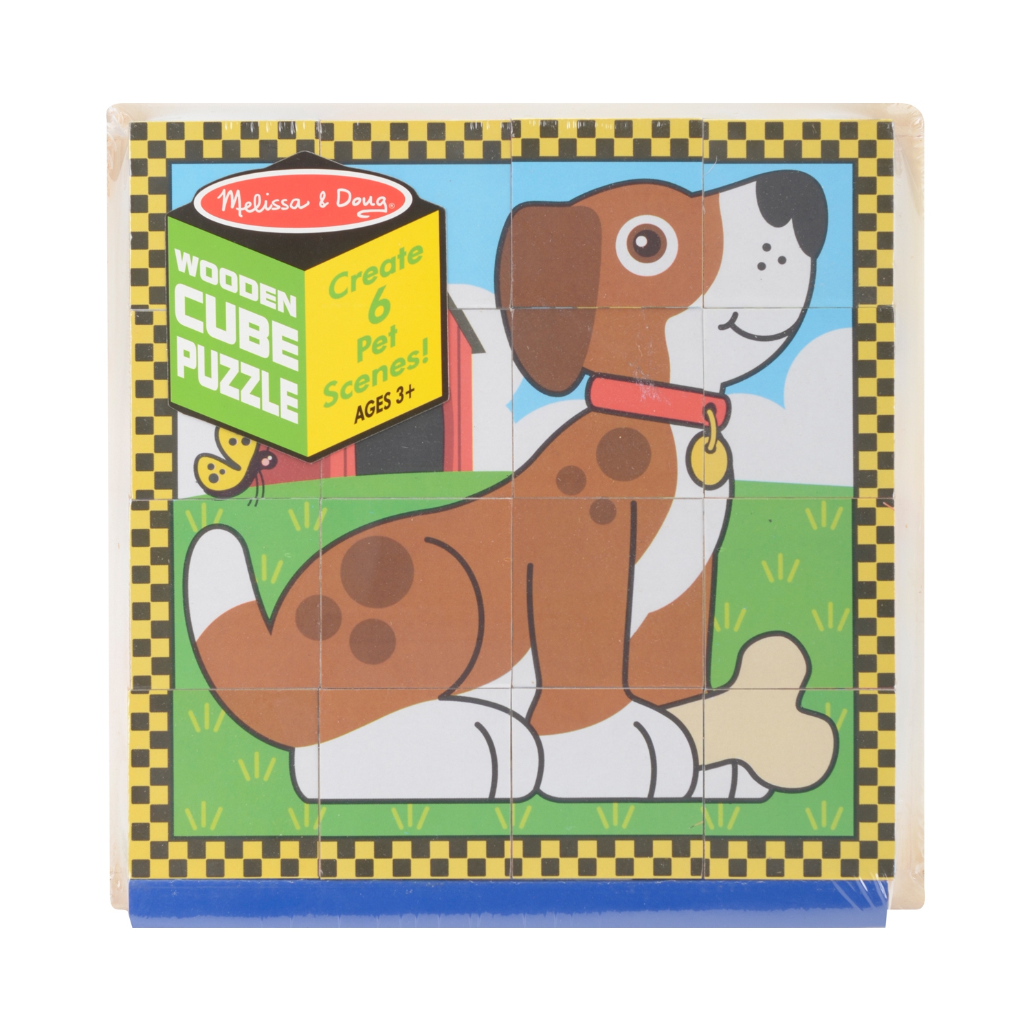 Jigsaw Puzzle 16pcs 8"X8"-Pets