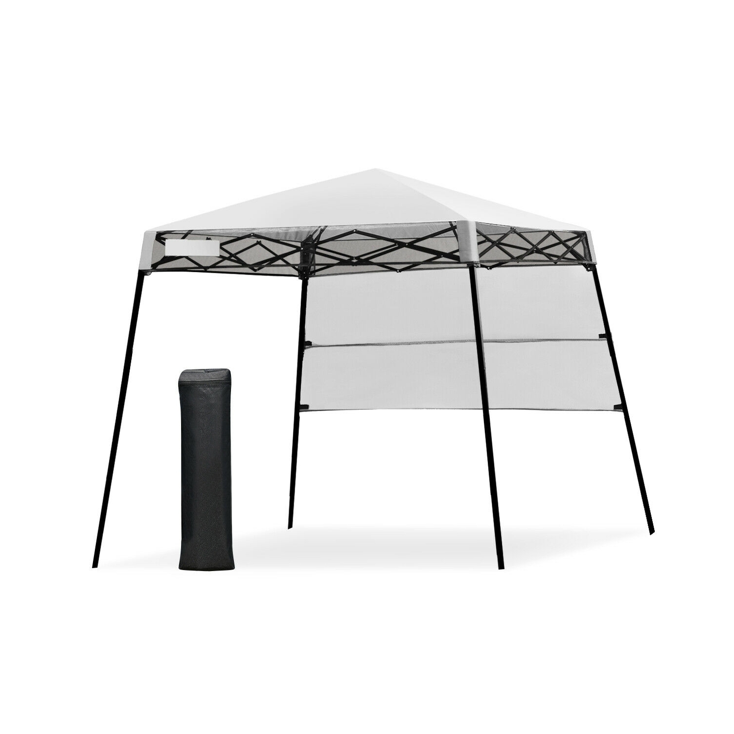 Pop-up Canopy Tent with Carry Bag and 4 Stakes
