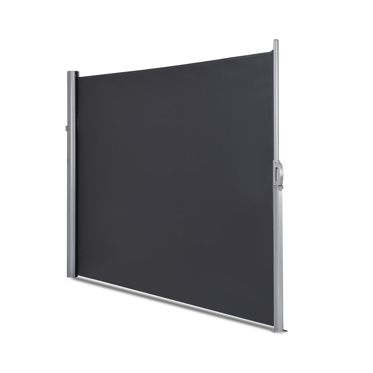 Séparateur de confidentialité rétractable de 118.5 x 63 po pour auvent latéral