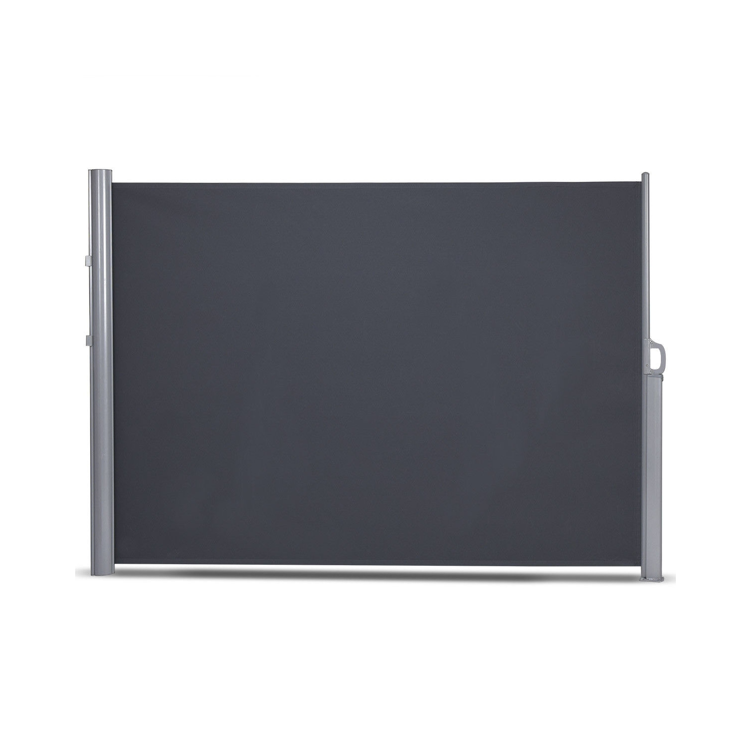 Séparateur de confidentialité rétractable de 118.5 x 63 po pour auvent latéral
