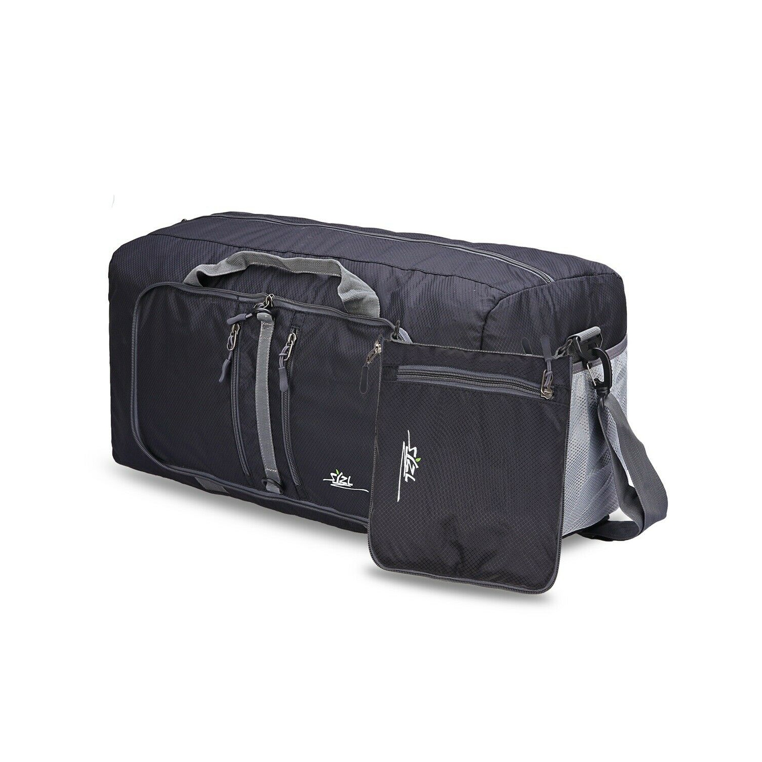 Water & Tear Resistant 40L Foldable Packable Travel Weekender Duffle Bag CA