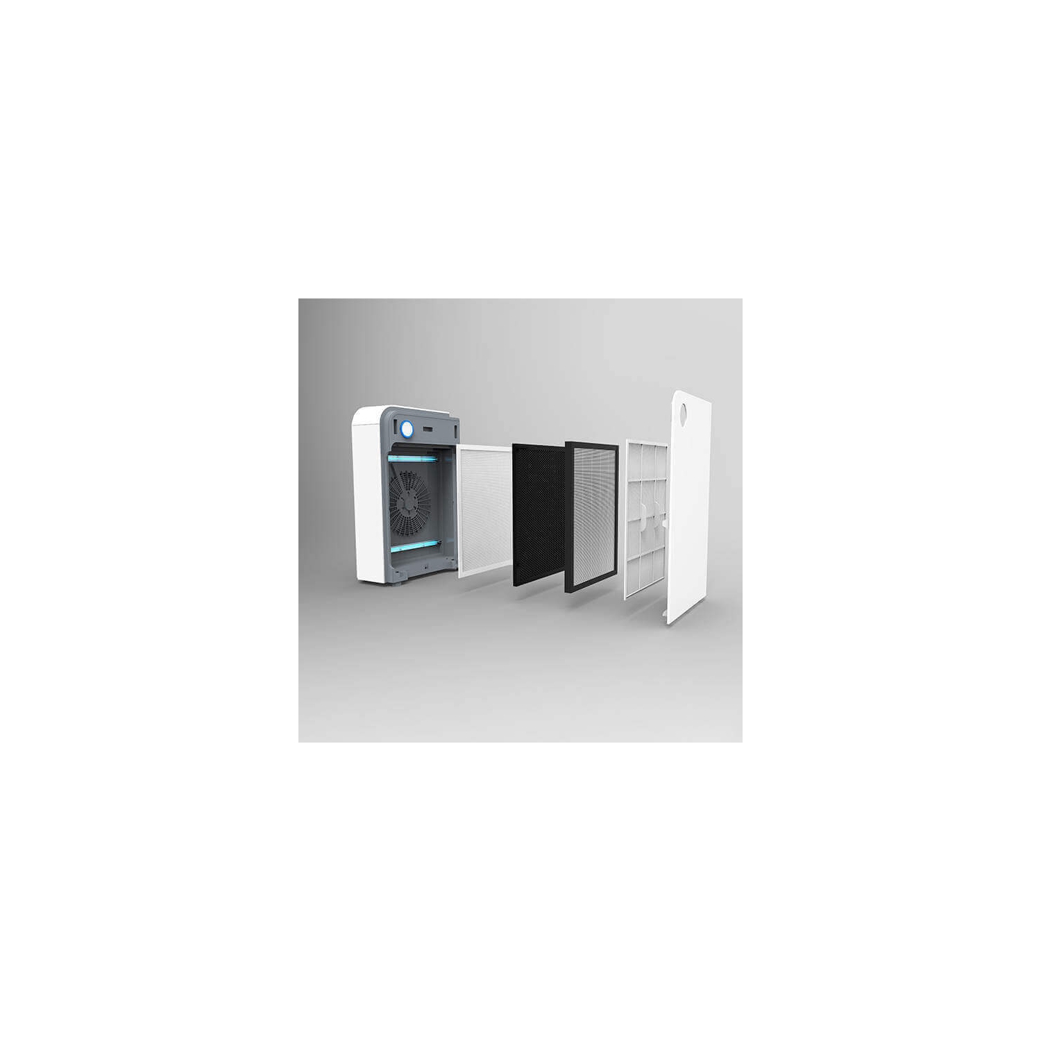 Filtres à air pour Purificateur d'air P3001 de Protech Allergies