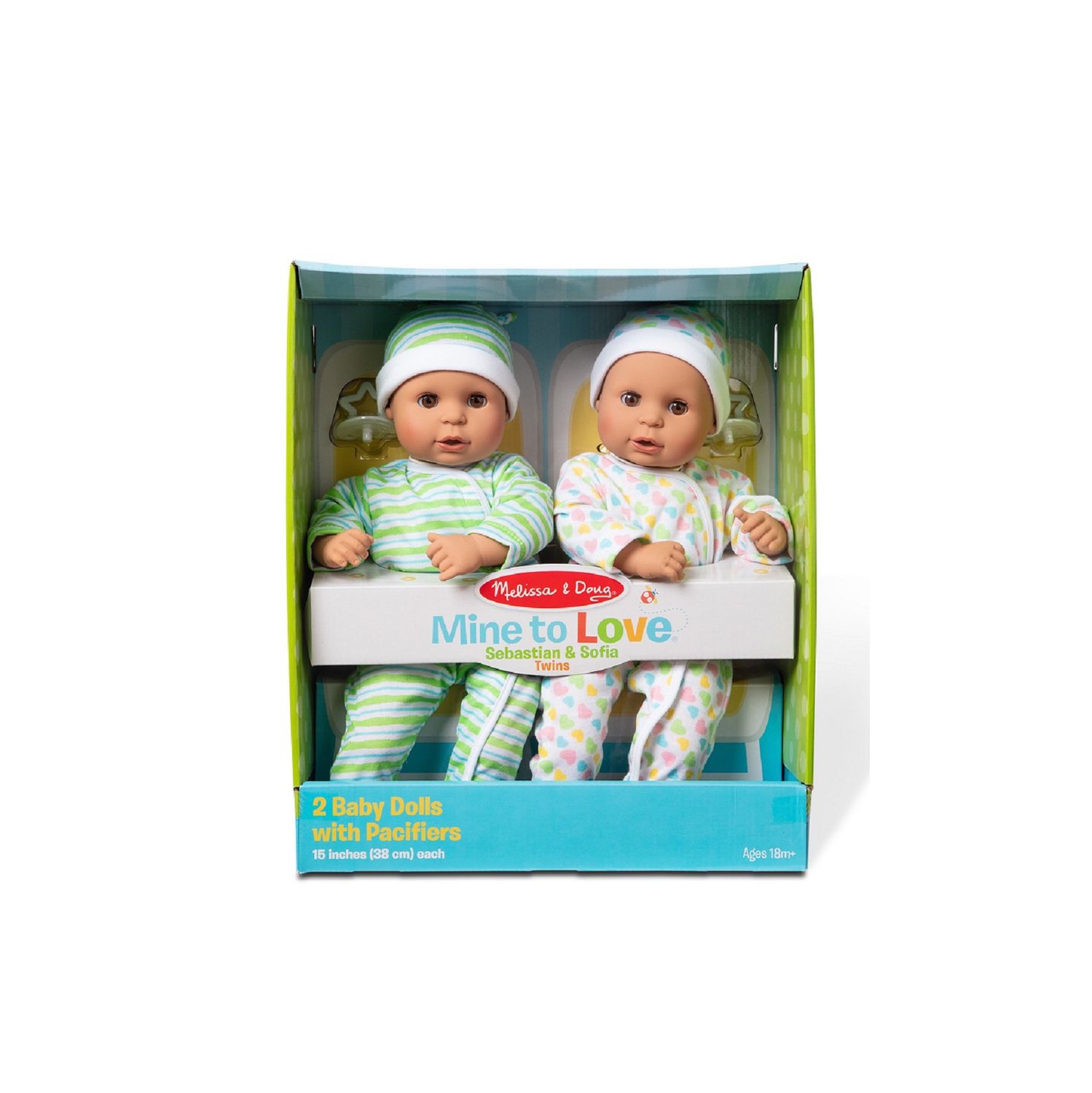 Mine to Love Twins Sebastian & Sofia Dolls