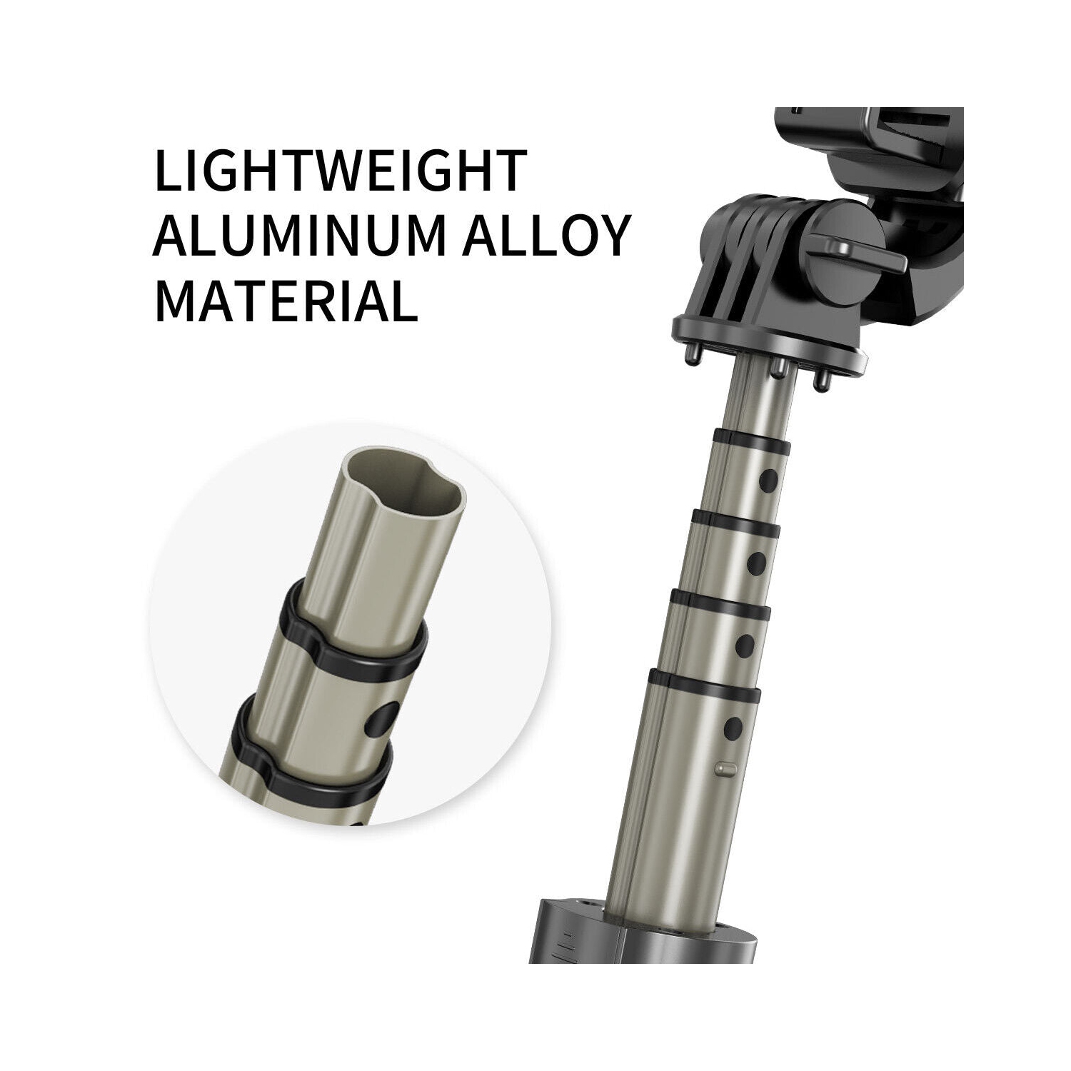 32" Extendable Selfie Stick Tripod with Bluetooth Remote for Cell Phone & Camera