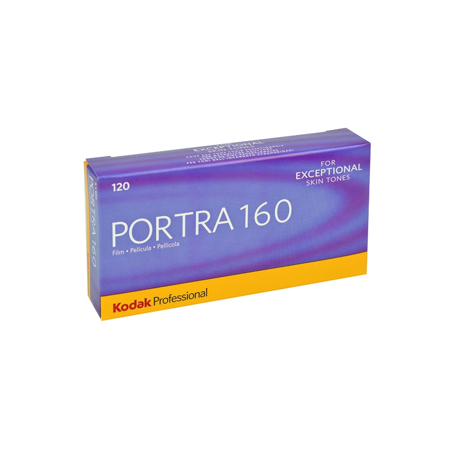 Kodak Portra 160 Color Negative Film, ISO 160, Size 120, Pack Of 5 For Exceptional Skin Tones