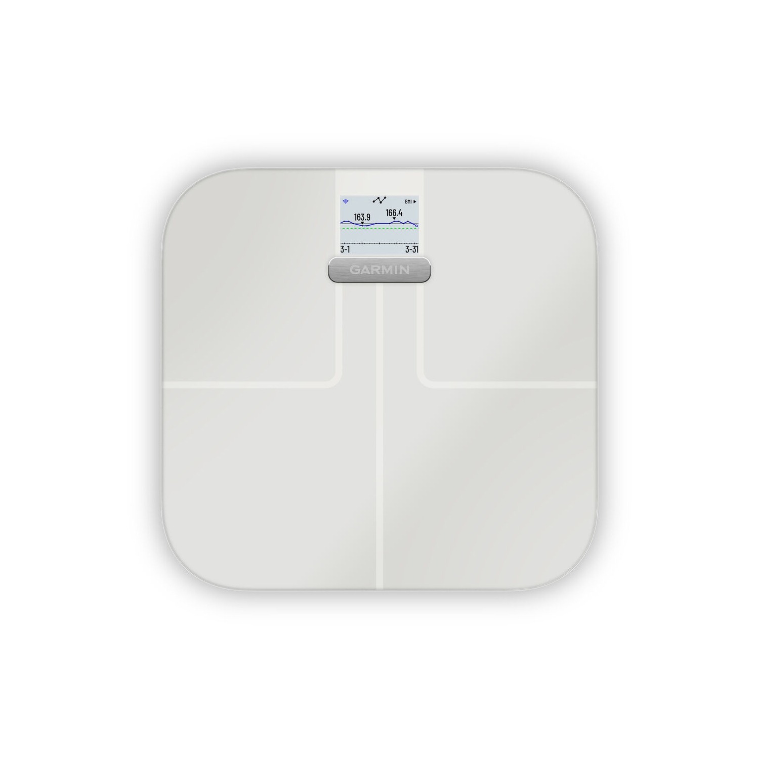 Pèse-personne intelligent S2 Index de Garmin avec connectivité Wi-Fi