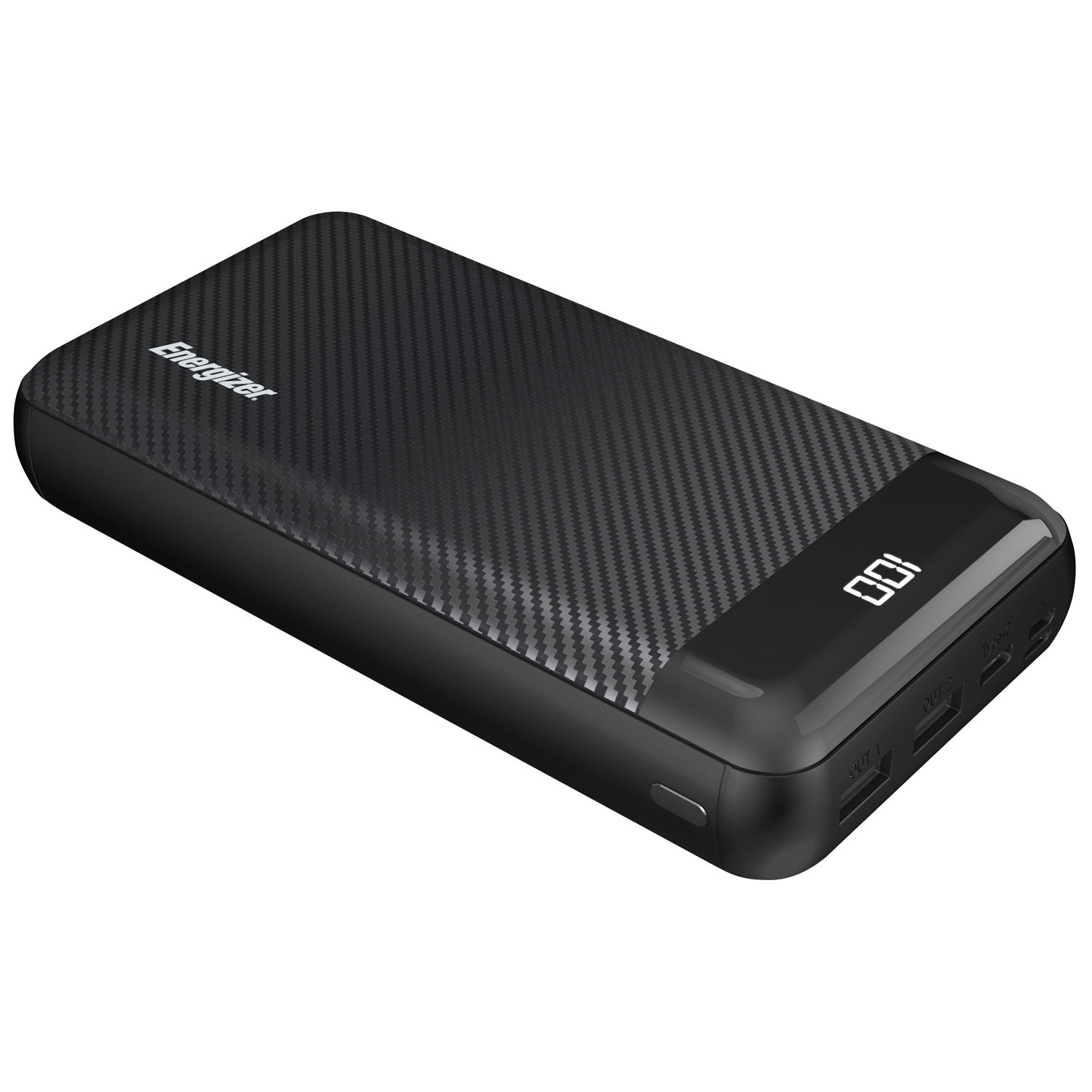 Energizer 30000 mAh Dual USB Power Bank - Black