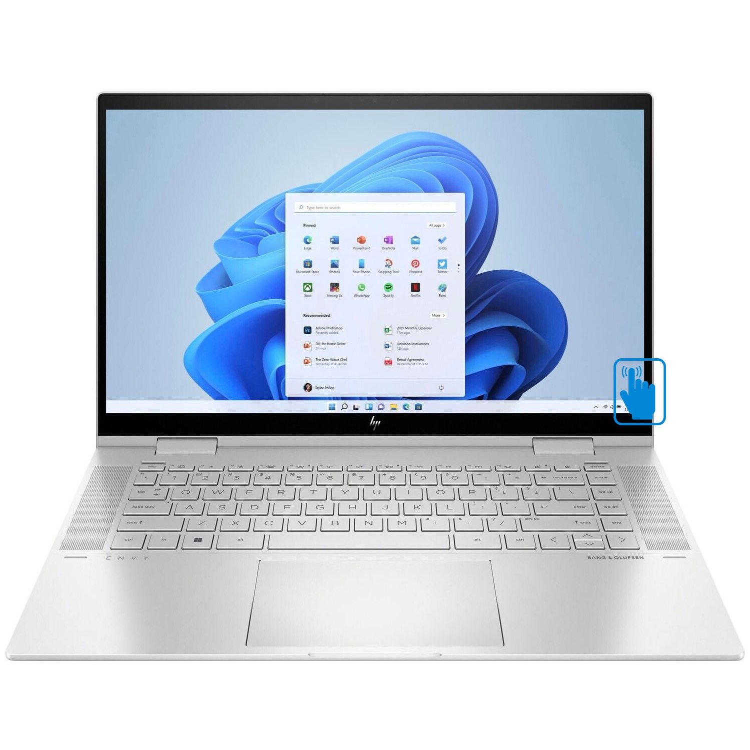 Custom HP Envy x360 15-ew00 2-in-1 Laptop (Intel i5-1235U, 8GB RAM, 1TB PCIe SSD, Intel Iris Xe, 15.6" Touch Win 11 Home)