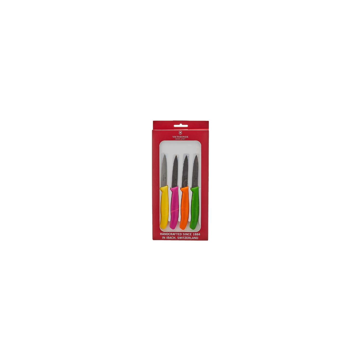 Victorinox – Ensemble 4 pièces de couteaux à légumes Swiss Classic de 3,25&nbsp;po avec lame droite, pointe lance