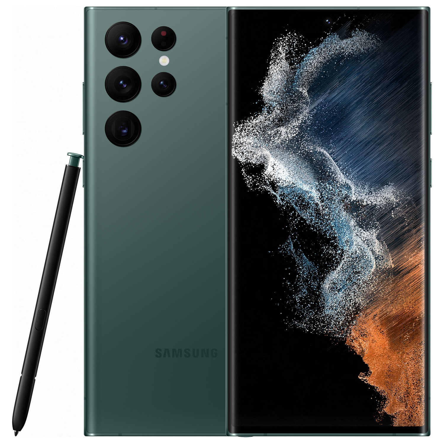 Refurbished (Excellent) - Samsung Galaxy S22 Ultra 5G 128GB - Green - Unlocked