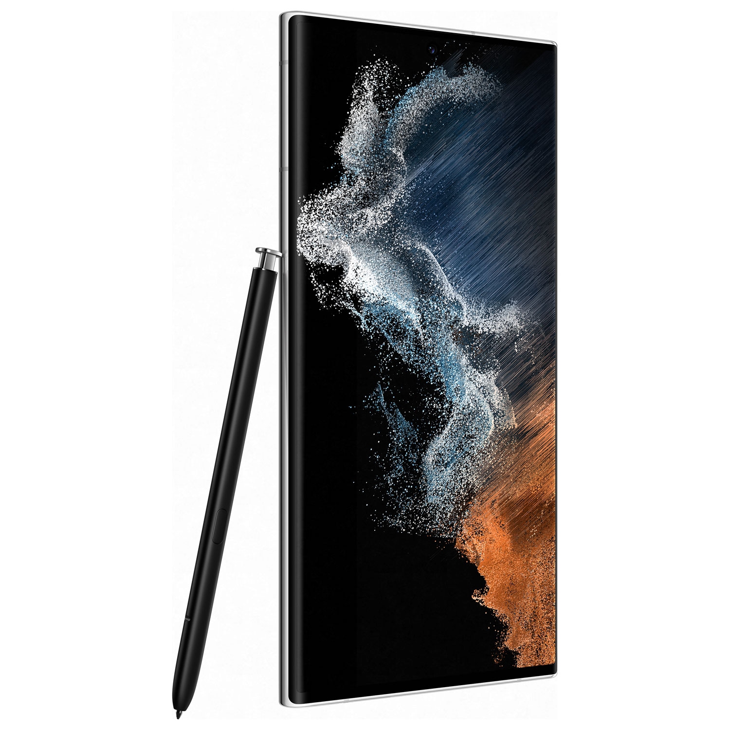 Boîte ouverte - Galaxy S22 Ultra de 5G Go de Samsung 256&nbsp;Go - Blanc fantôme - Déverrouillé