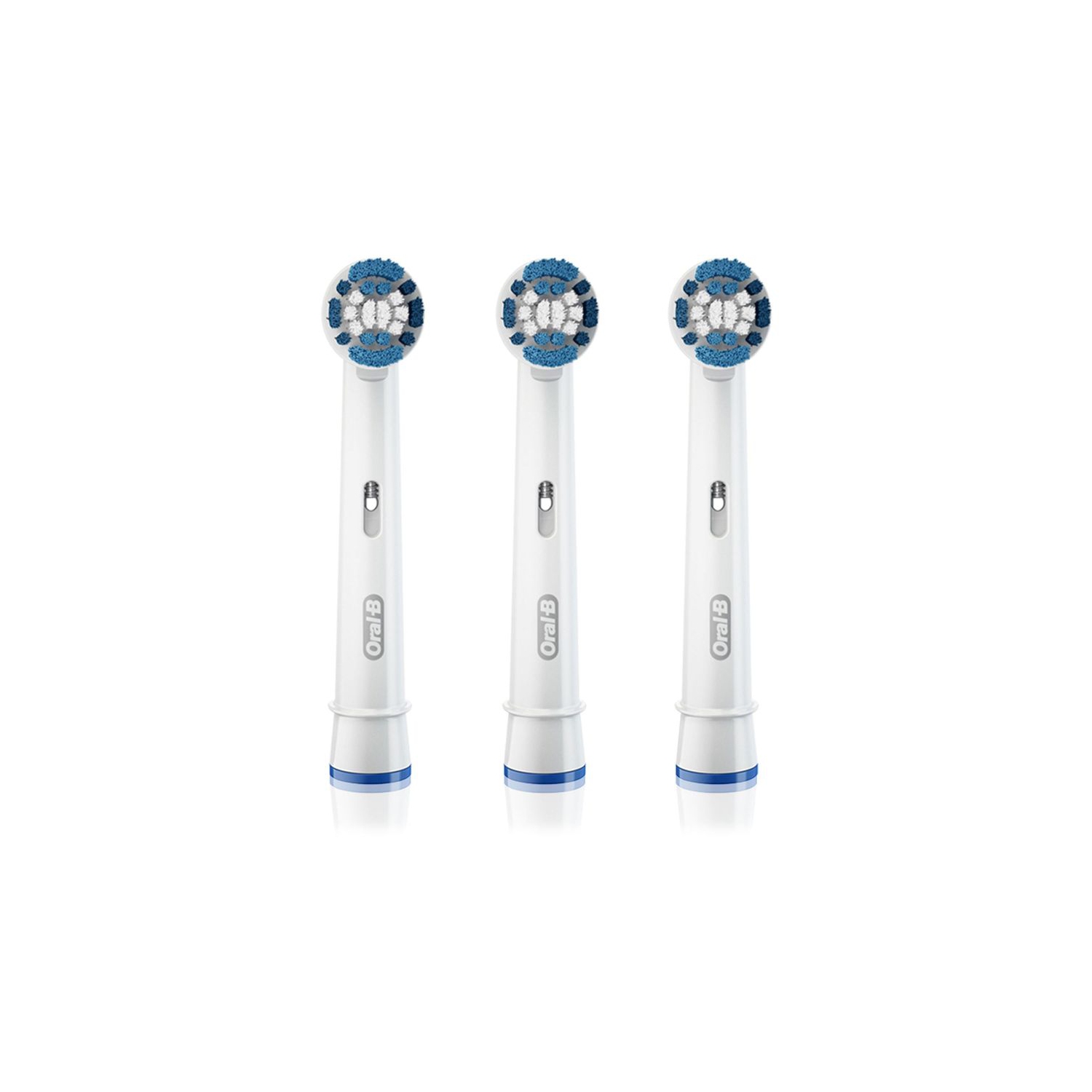 Recharge de têtes de brosse de rechange pour brosse à dents électrique Precision Clean d’Oral-B - Paquet de 3