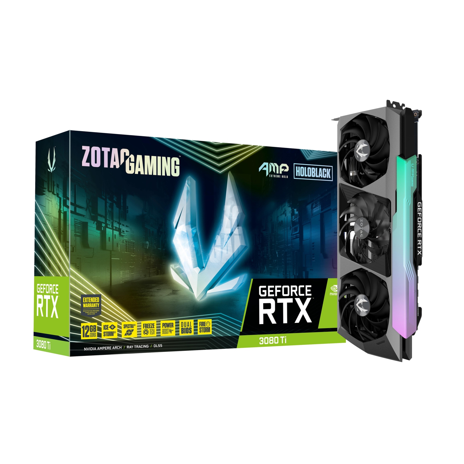 Zotac GAMING GeForce RTX 3080 Ti AMP Extreme Holo Graphic Card 12 GB
