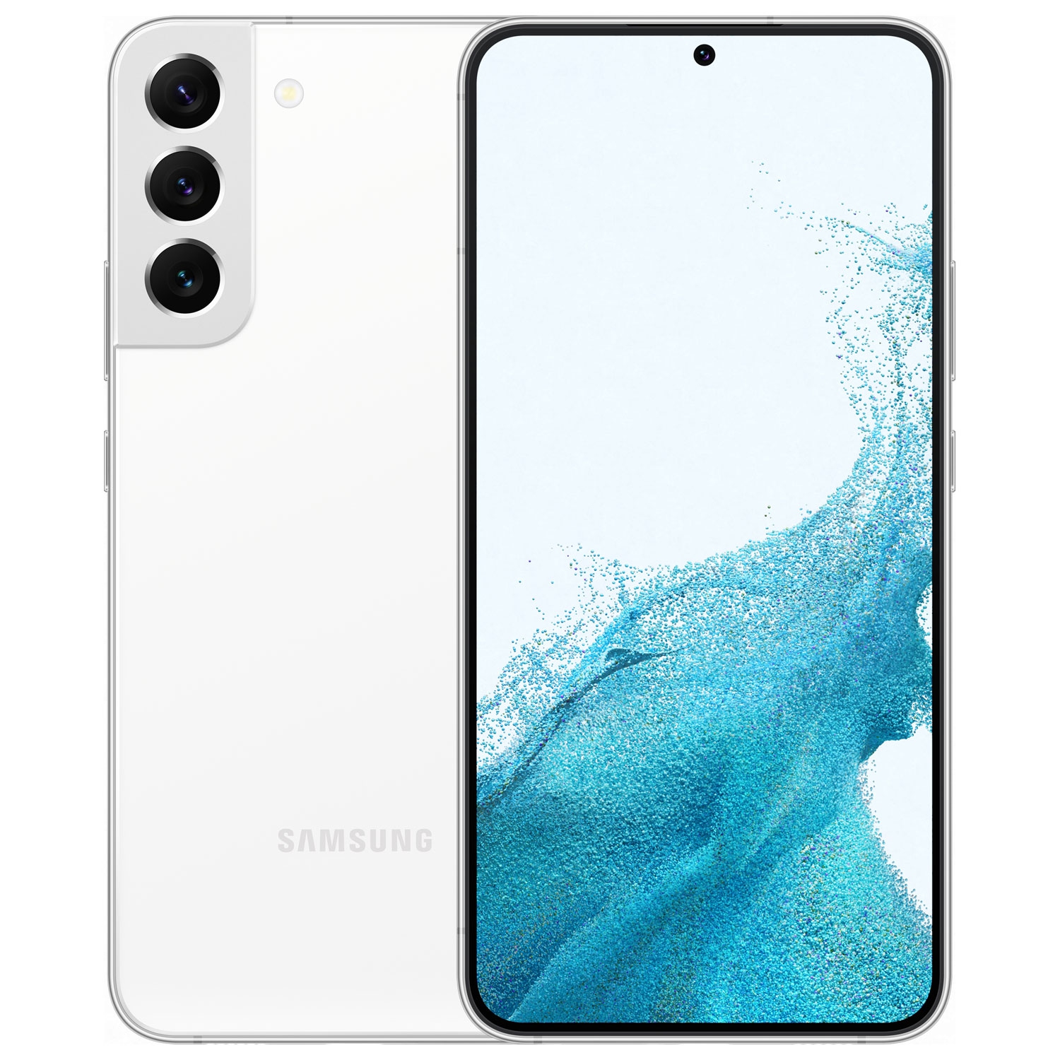 Refurbished (Excellent) - Samsung Galaxy S22+ (Plus) 5G 128GB - Phantom White - Unlocked - Certified Refurbished