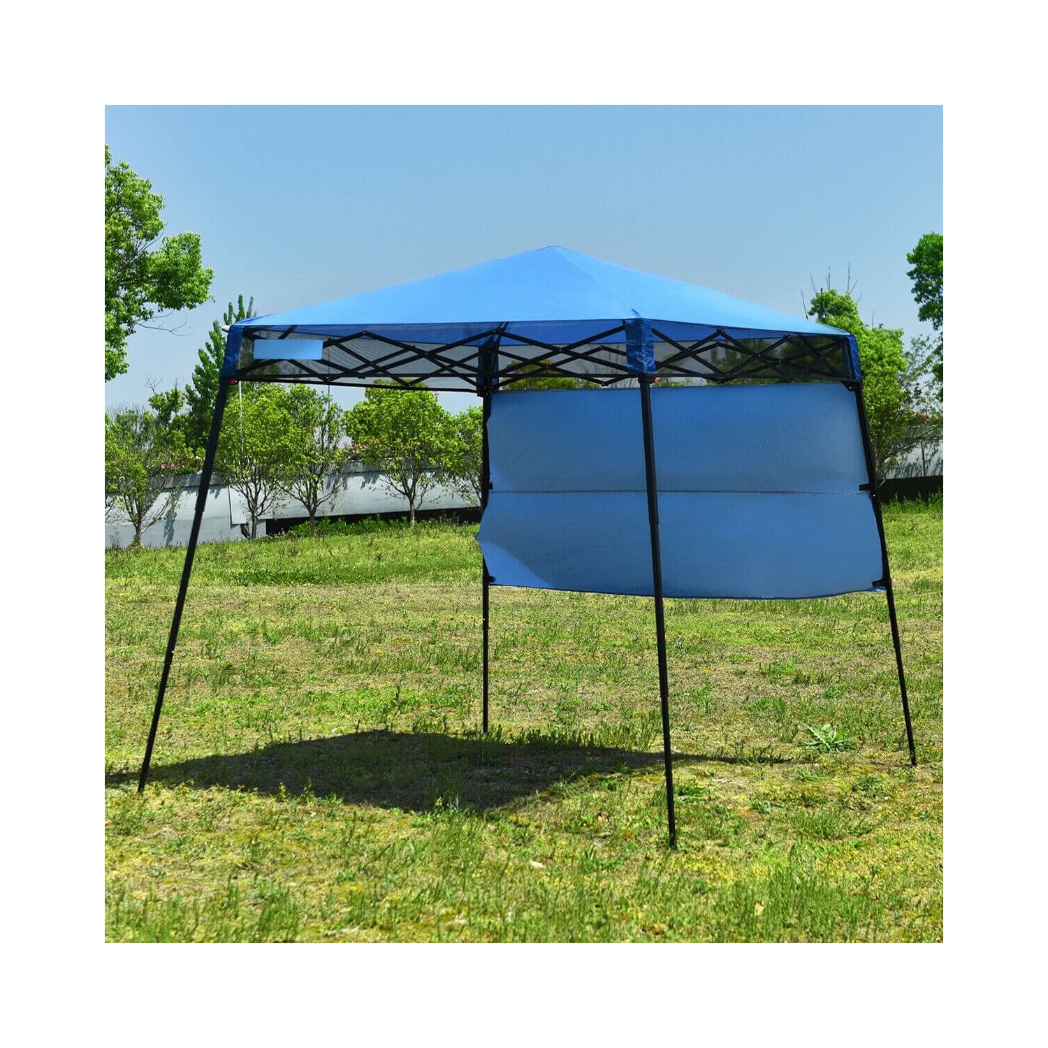 Pop-up Canopy Tent with Carry Bag and 4 Stakes