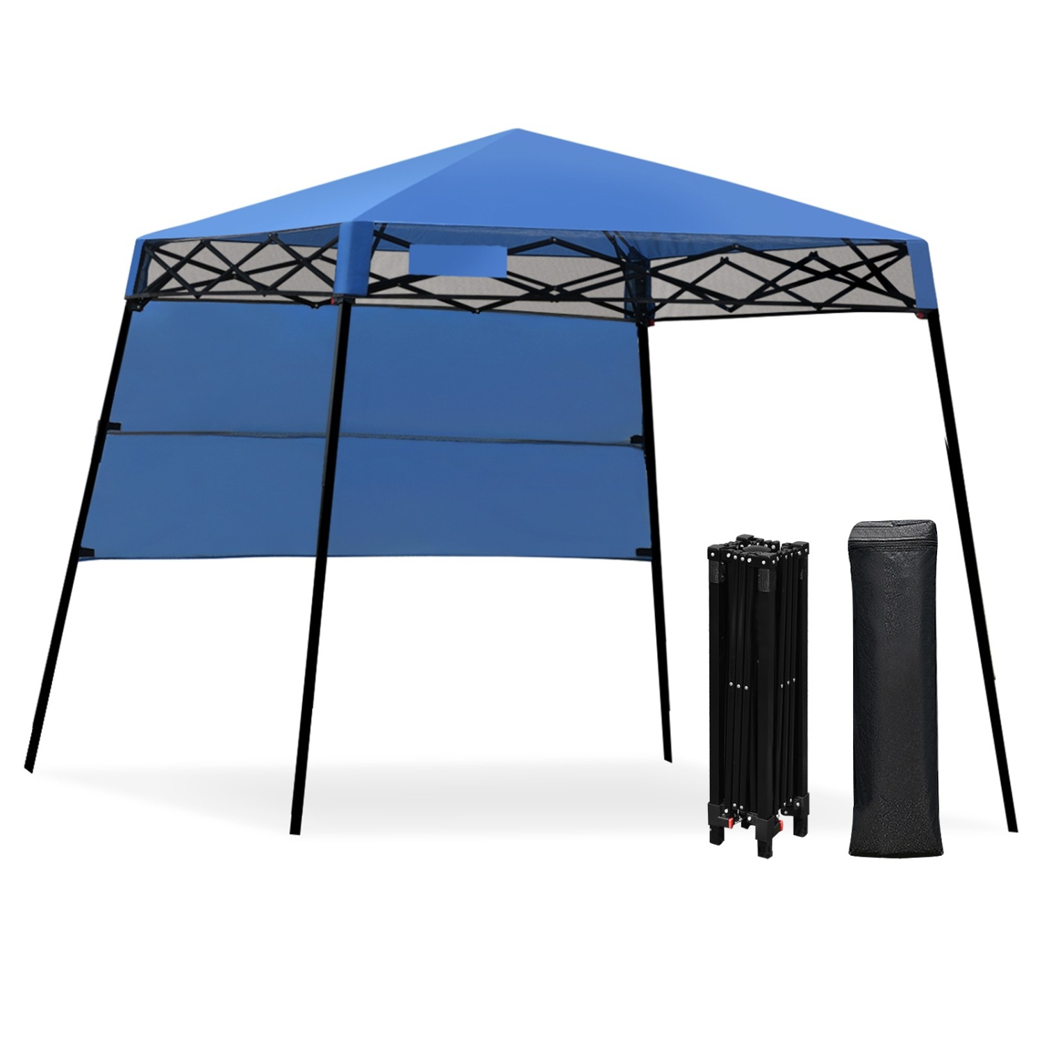 Pop-up Canopy Tent with Carry Bag and 4 Stakes