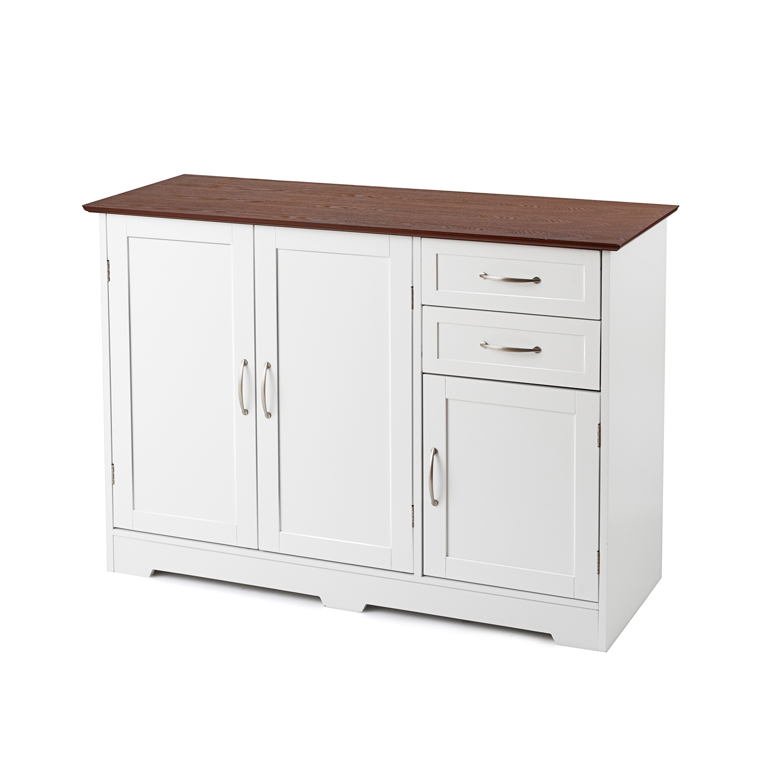 Gymax Buffet Storage Cabinet Console Table Kitchen Sideboardd Home Furni W/2 Drawers