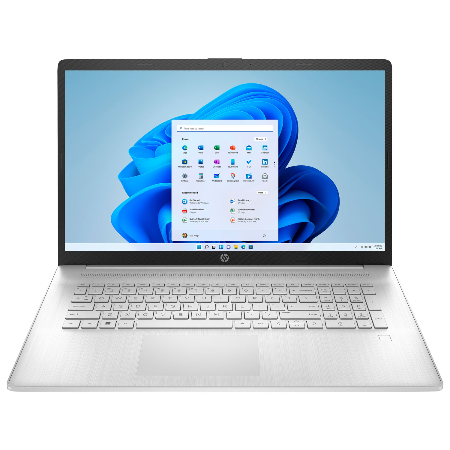 HP 17" Laptop - Natural Silver (Intel Core i5-1235U/1TB SSD/16GB RAM/Windows 11)