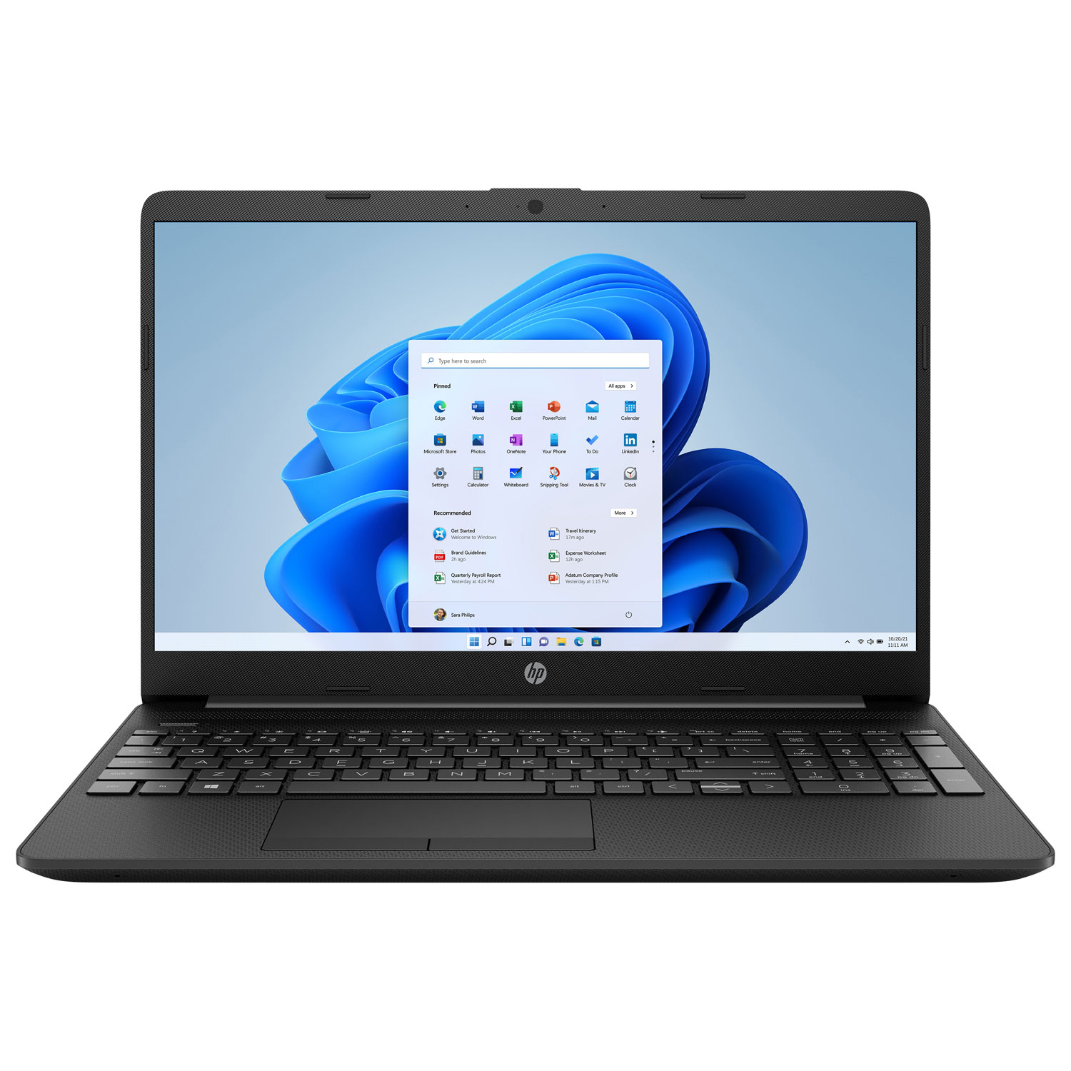 HP 15" Laptop - Jet Black (Intel Core i5-1135G7/512GB SSD/8GB RAM/Windows 11)