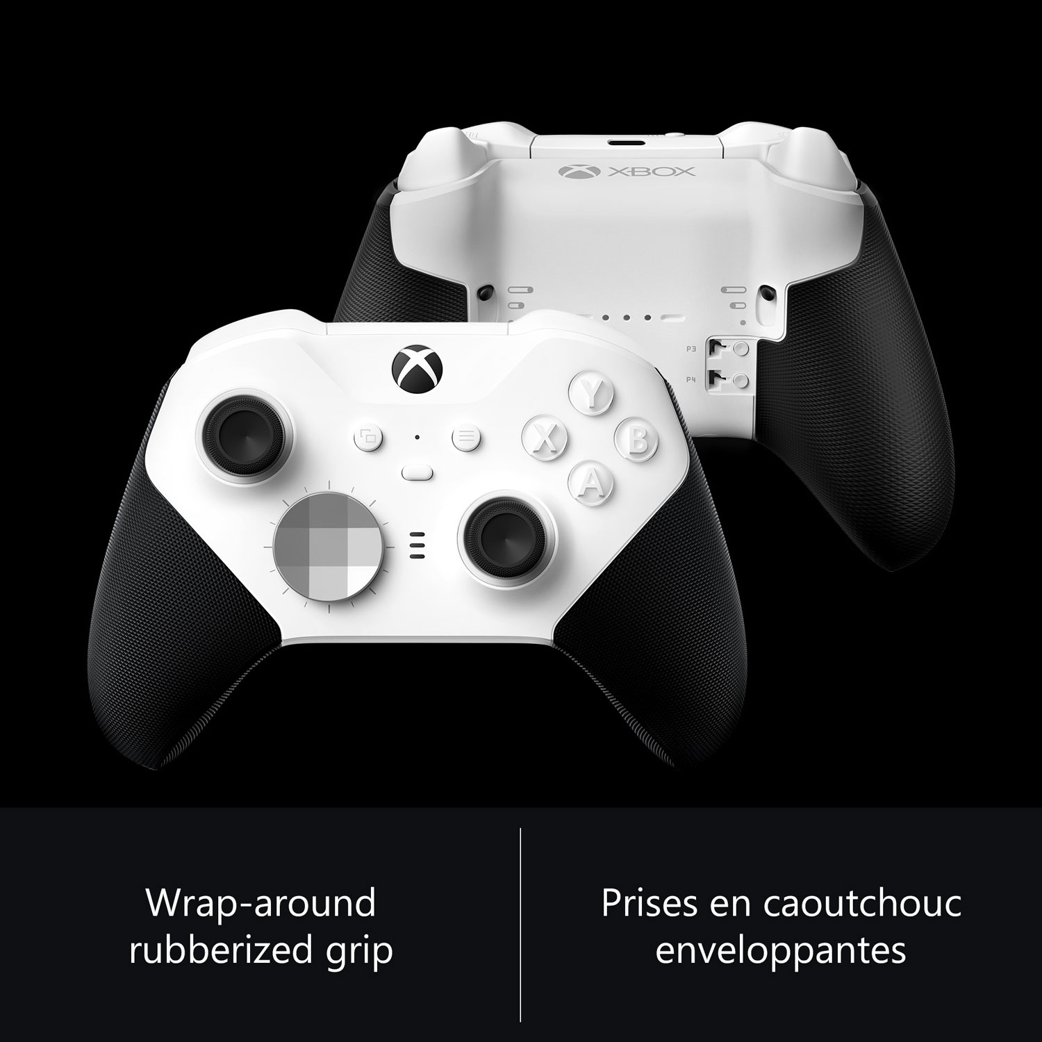 Manette sans fil Xbox Elite Series 2 Core pour Xbox Series X|S/Xbox One - Blanc