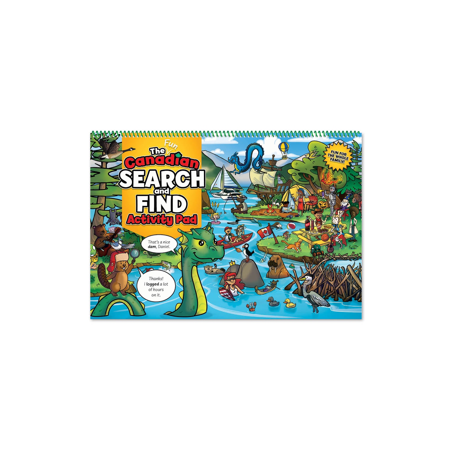 Canadian Activity Pad – Search and Find: Lake Monster