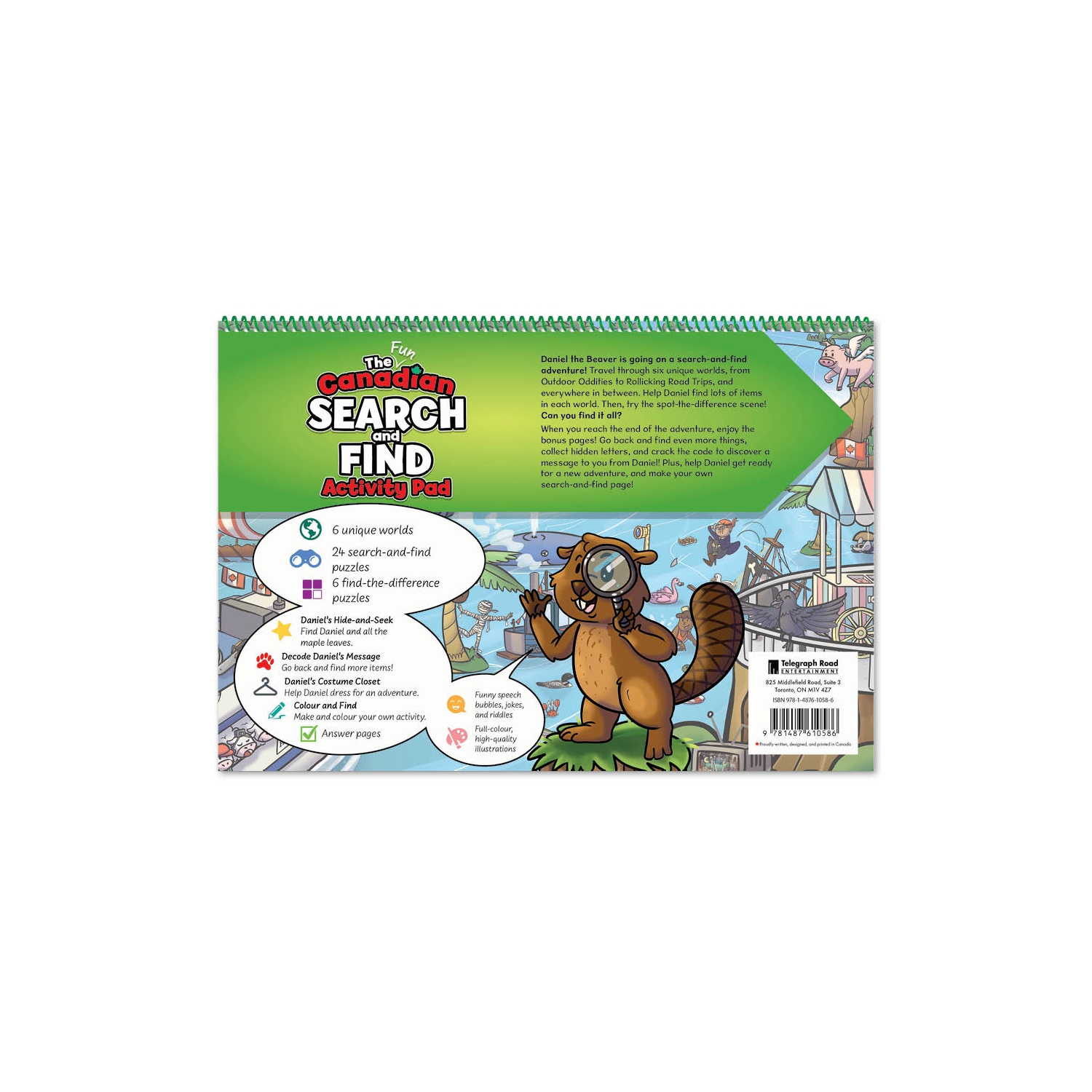 Canadian Activity Pad – Search and Find: Lake Monster