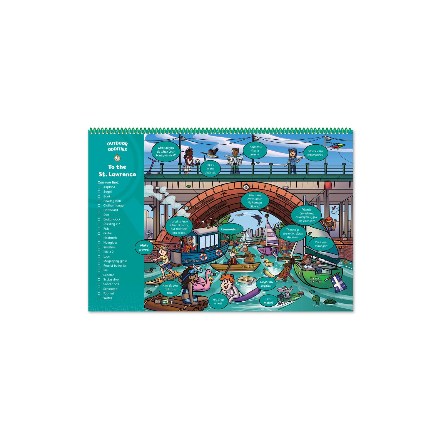 Canadian Activity Pad – Search and Find: Lake Monster