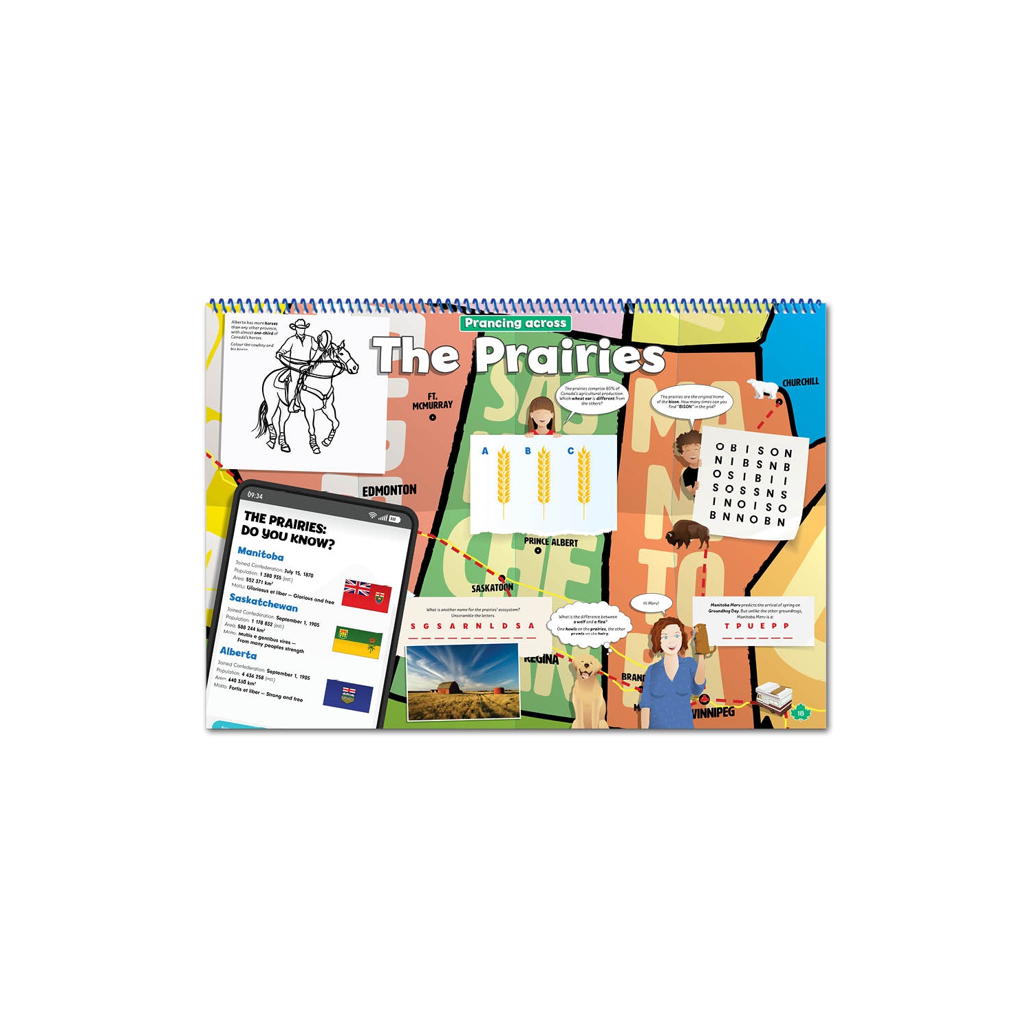 Carnet d’activités canadien – faits et casse-têtes