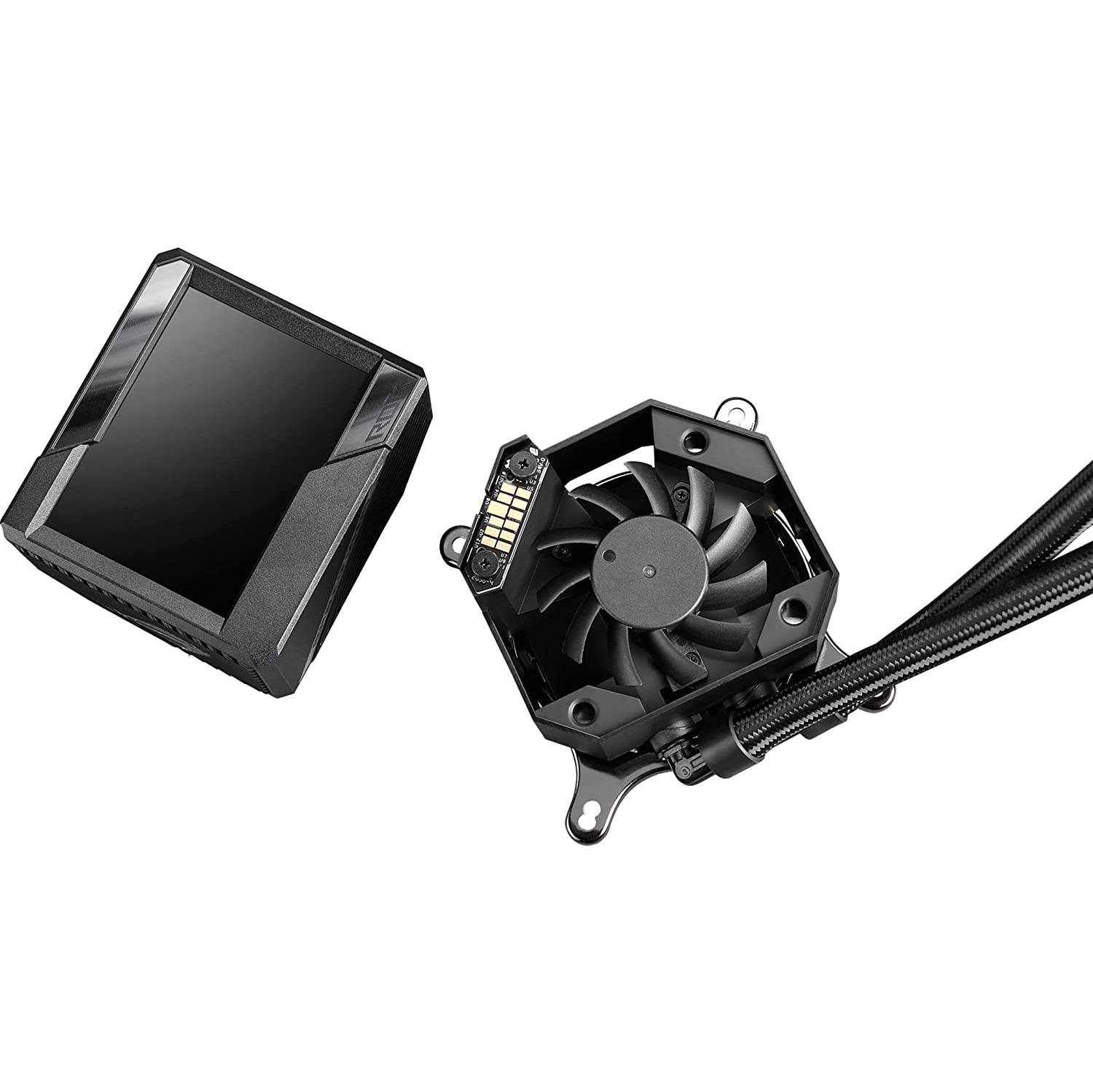 ASUS ROG Ryujin II 240 RGB all-in-one liquid CPU cooler 240mm Radiator (3.5"color LCD, embedded pump fan and 2xNoctua iPPC 2000 PWM 120mm radiator