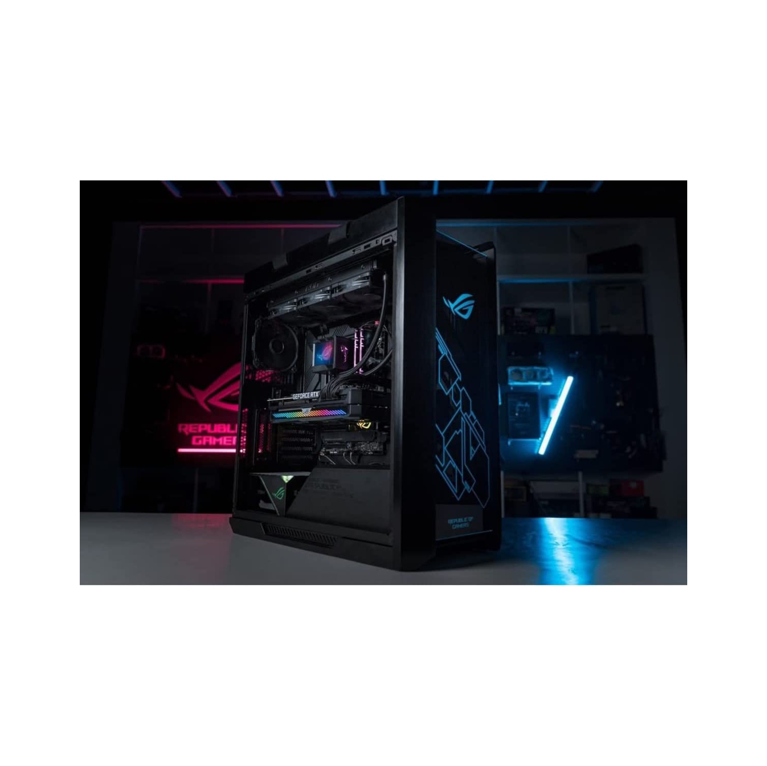 ASUS ROG Ryujin II 240 RGB all-in-one liquid CPU cooler 240mm Radiator (3.5"color LCD, embedded pump fan and 2xNoctua iPPC 2000 PWM 120mm radiator