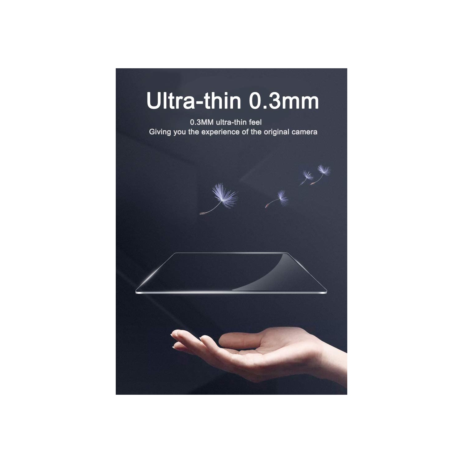 Glass Screen Protector Foils Compatible for Sony Alpha A7R IV A7R4 / A7R III A7III A7II / A7R3 A7R2 A7M2 Digital Camera ,Tempered Glass Film