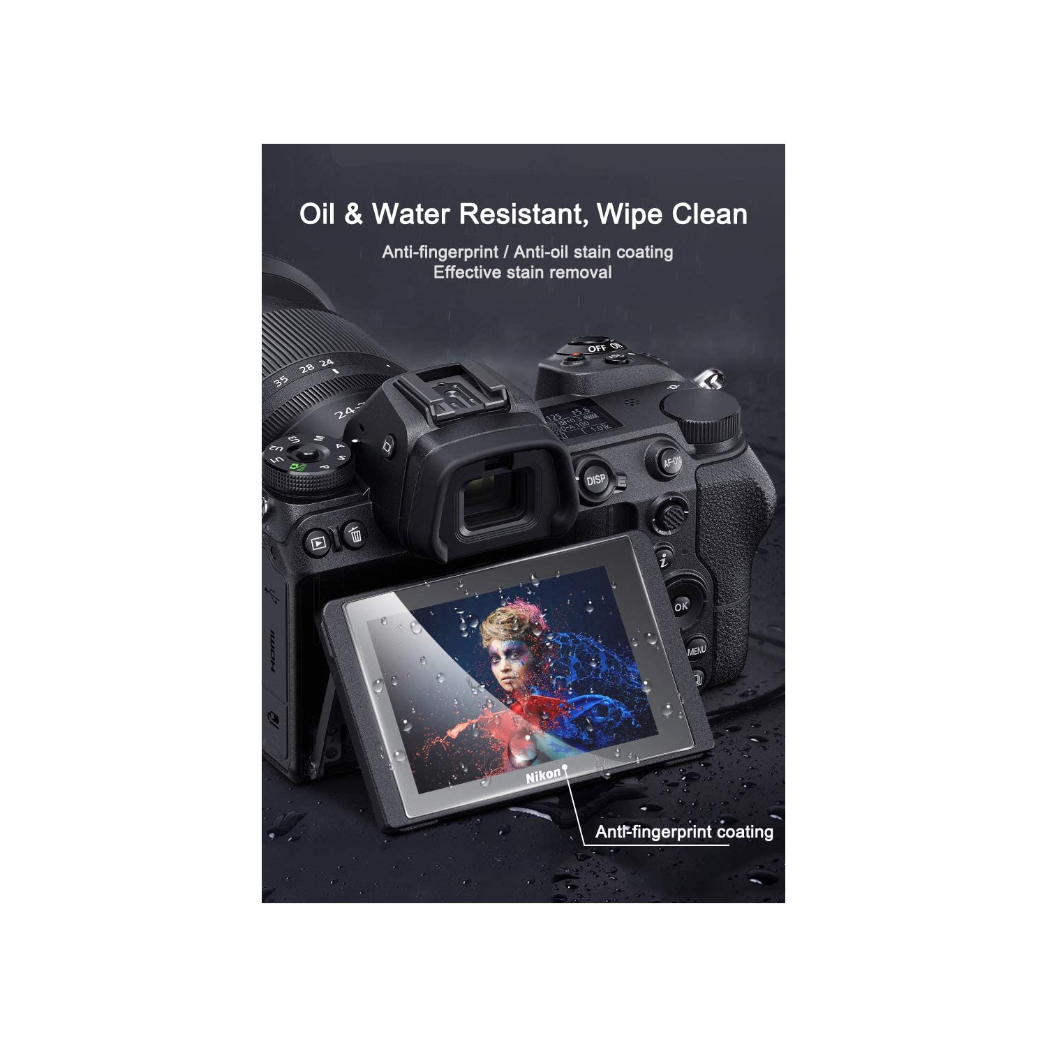 Glass Screen Protector Foils Compatible for Sony Alpha A7R IV A7R4 / A7R III A7III A7II / A7R3 A7R2 A7M2 Digital Camera ,Tempered Glass Film