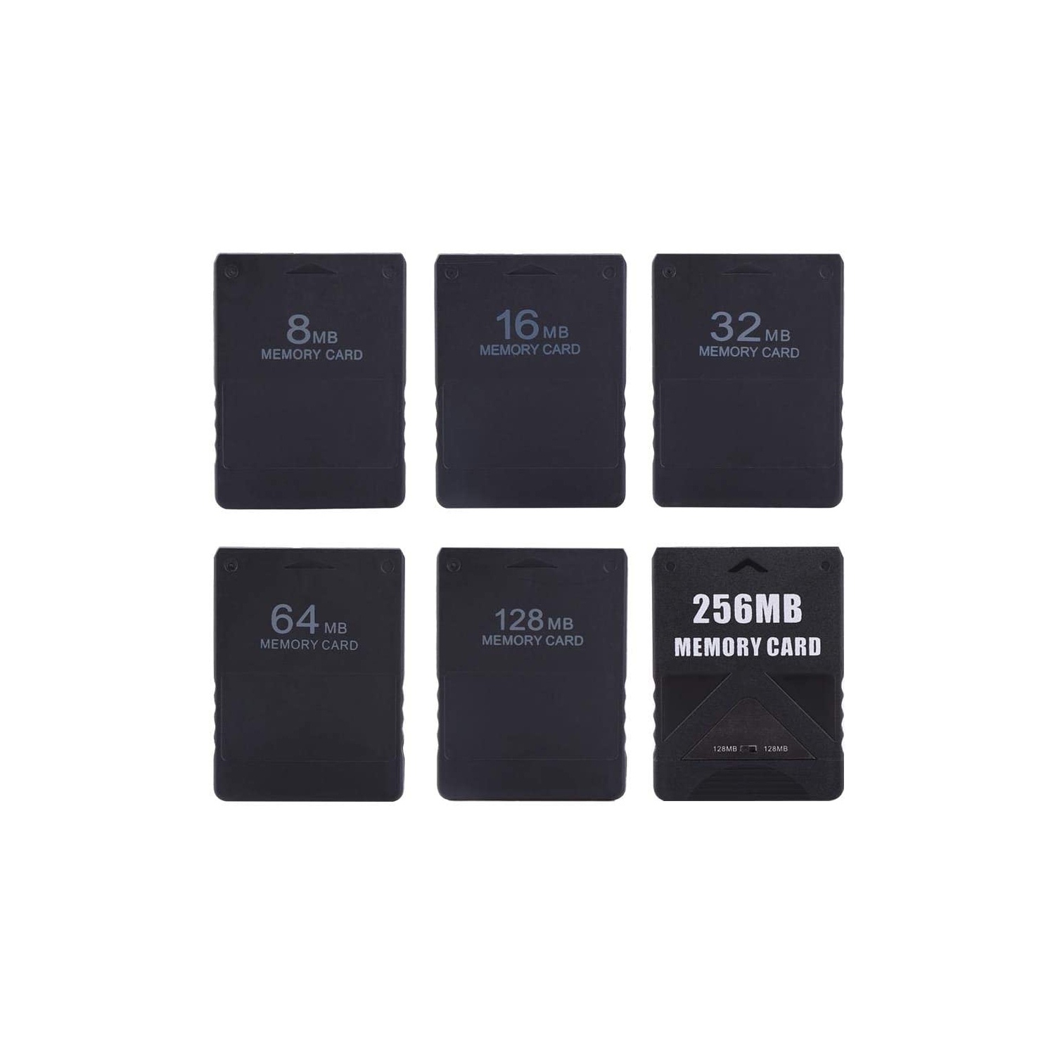 Playstation 2 Memory Card, 8M-256M Memory Card High Speed for Sony Playstation 2 PS2 Console Games Accessories(258M)